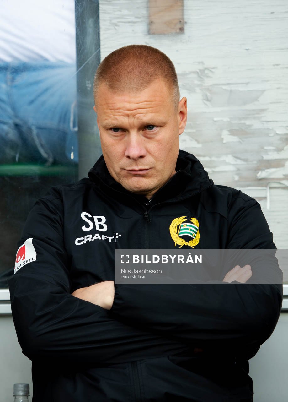 Hammarbys tränare Stefan Billborn