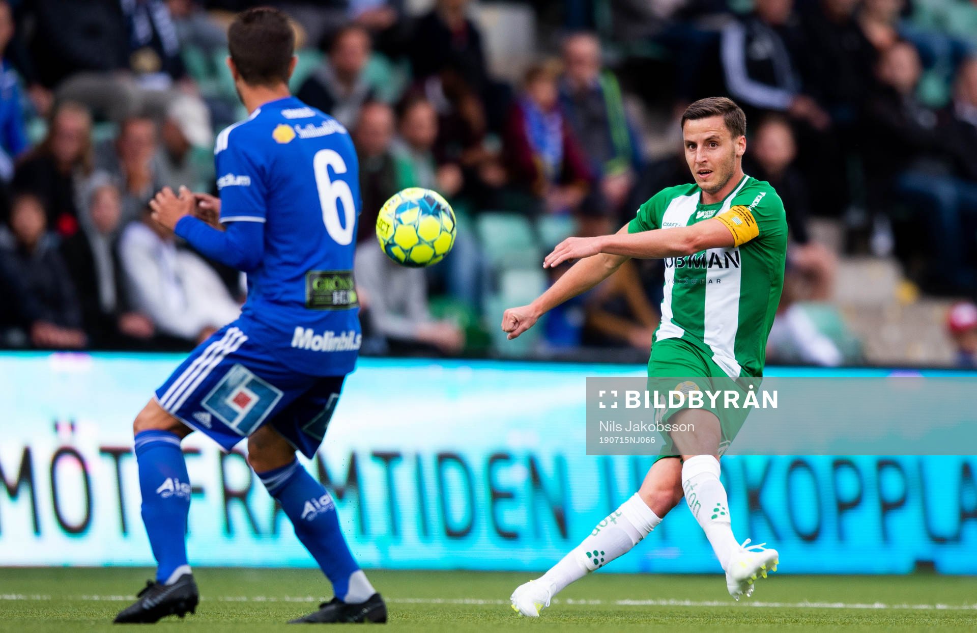 Sundsvalls Juan Jose Ciercoles Sagra och Hammarbys Jeppe