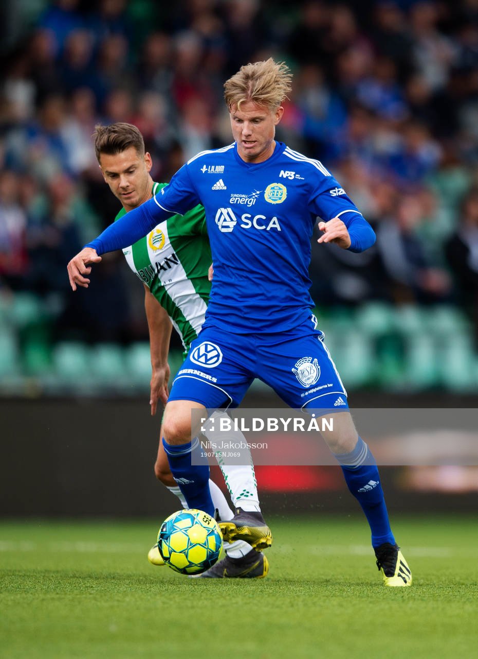 Hammarbys Alexander Kacaniklic och Sundsvalls Eric