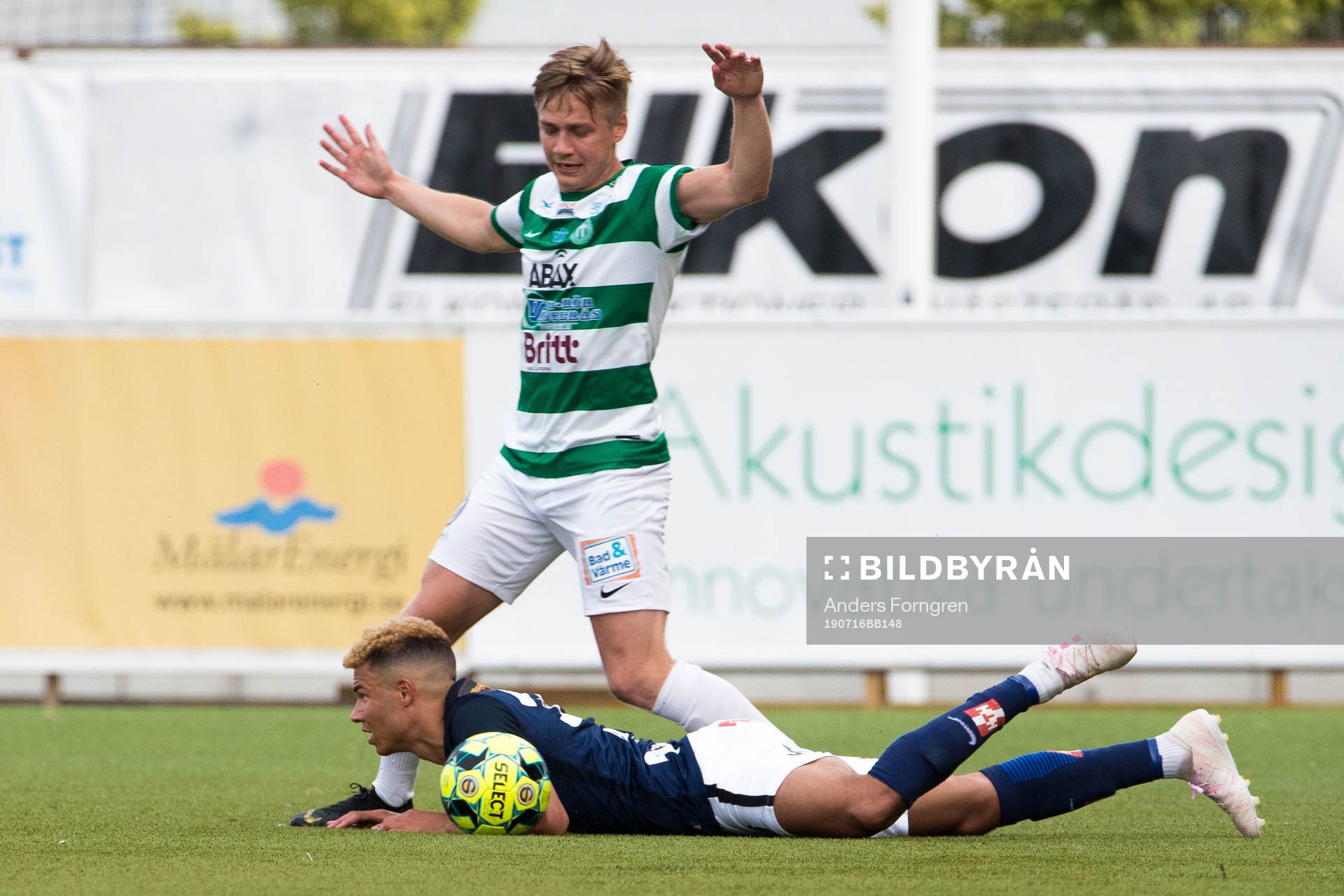 Västerås Dennis Persson och Jönköpings Amir Al-Ammari