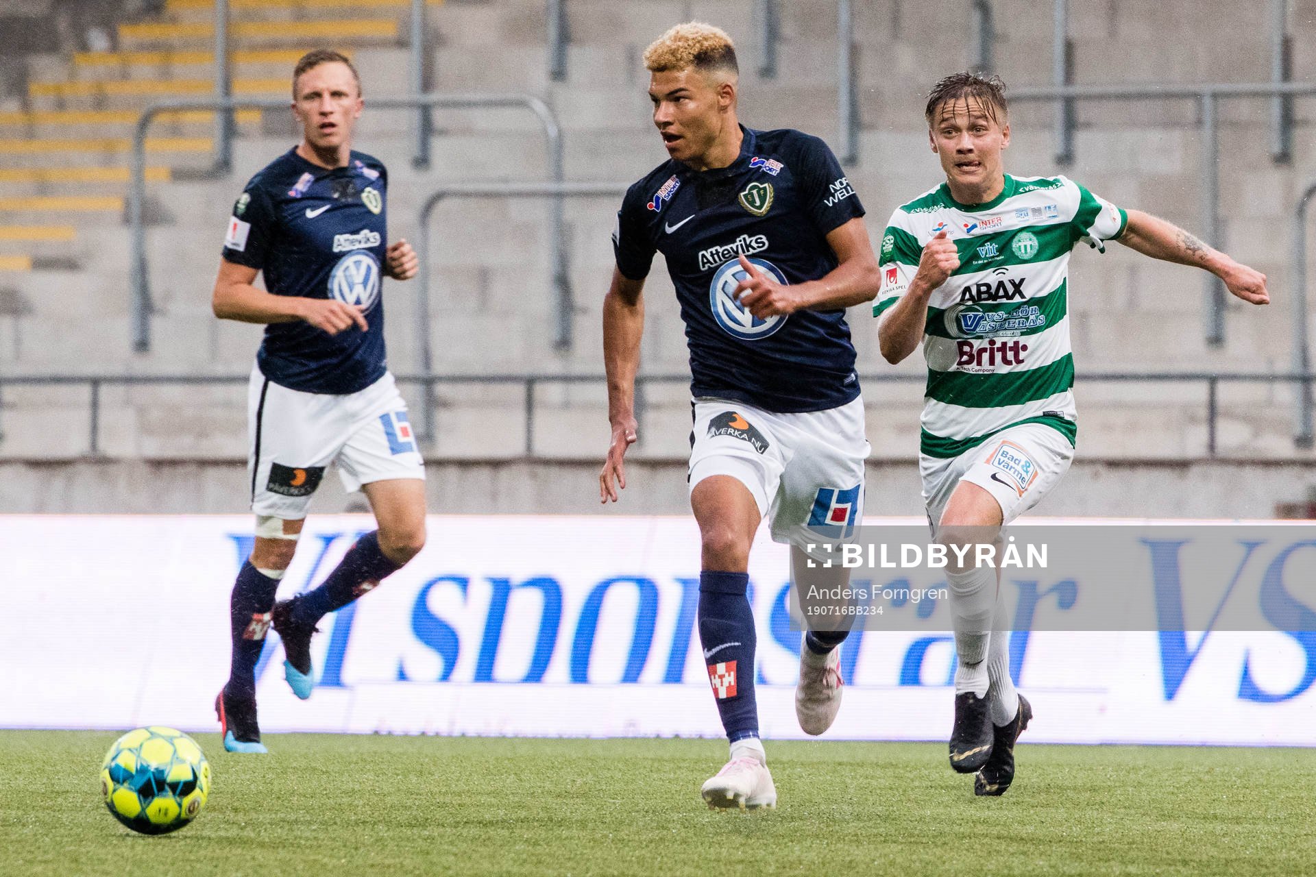 Jönköpings Alexander Jallow och Västerås Dennis Persson