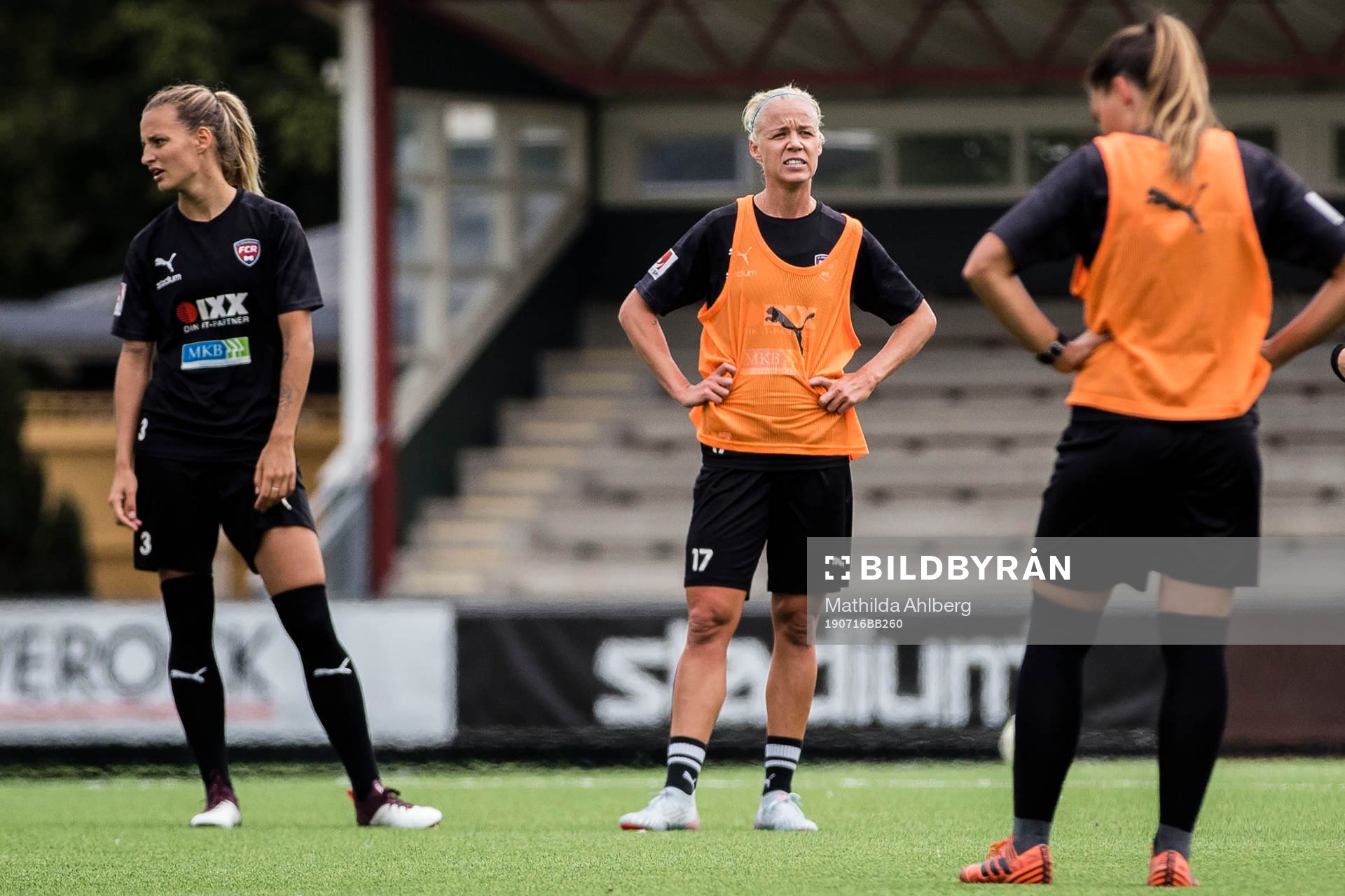 Rosengårds Nathalie Björn och Caroline Seger