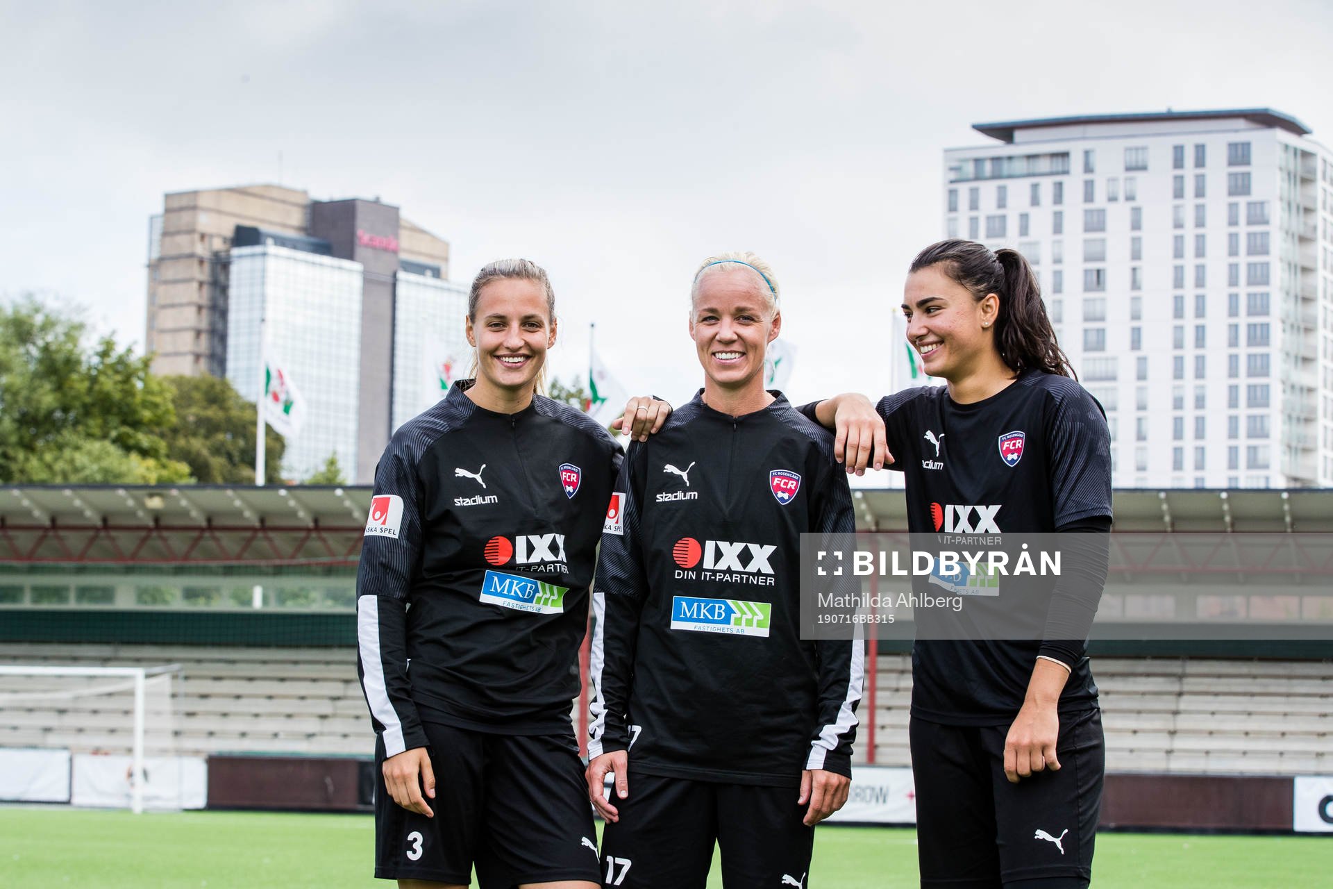 Rosengårds Nathalie Björn, Caroline Seger och målvakt