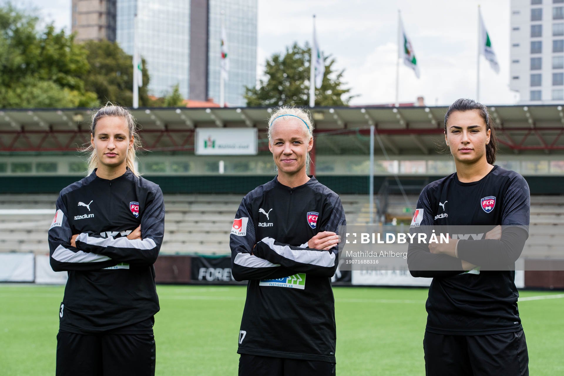 Rosengårds Nathalie Björn, Caroline Seger och målvakt