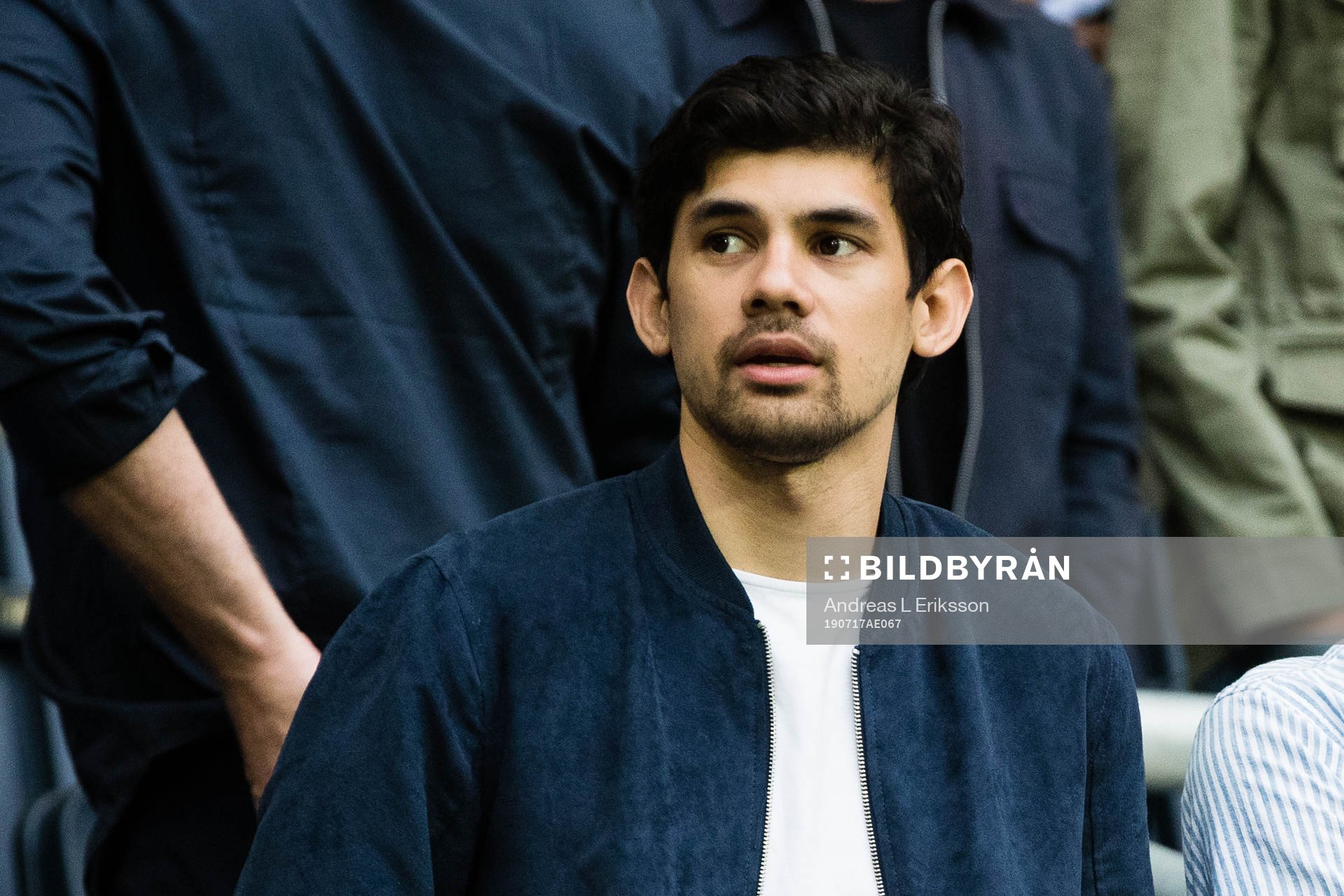 Jesper Nyholm of AIK in the stands