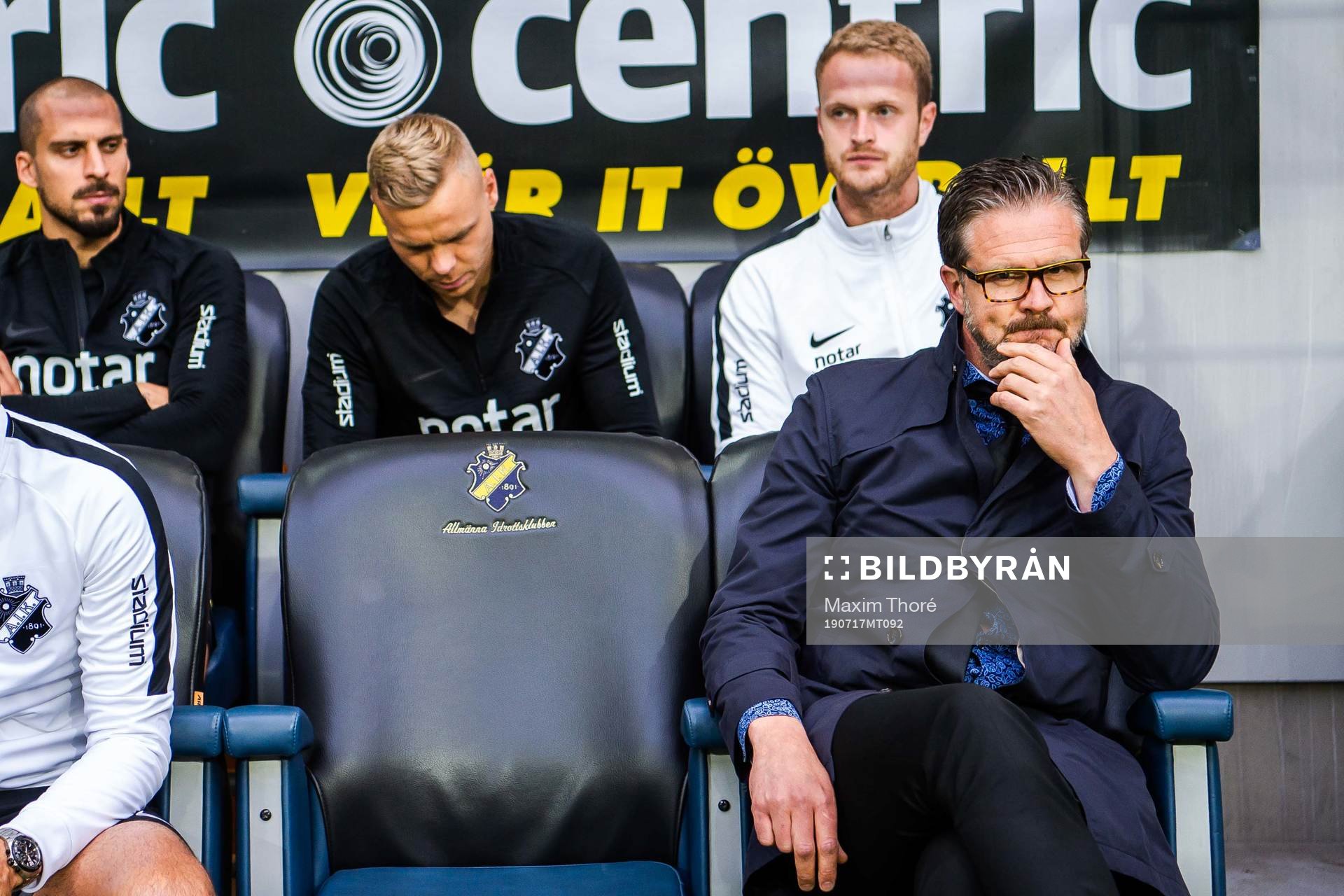 Rikard Norling, head coach of AIK