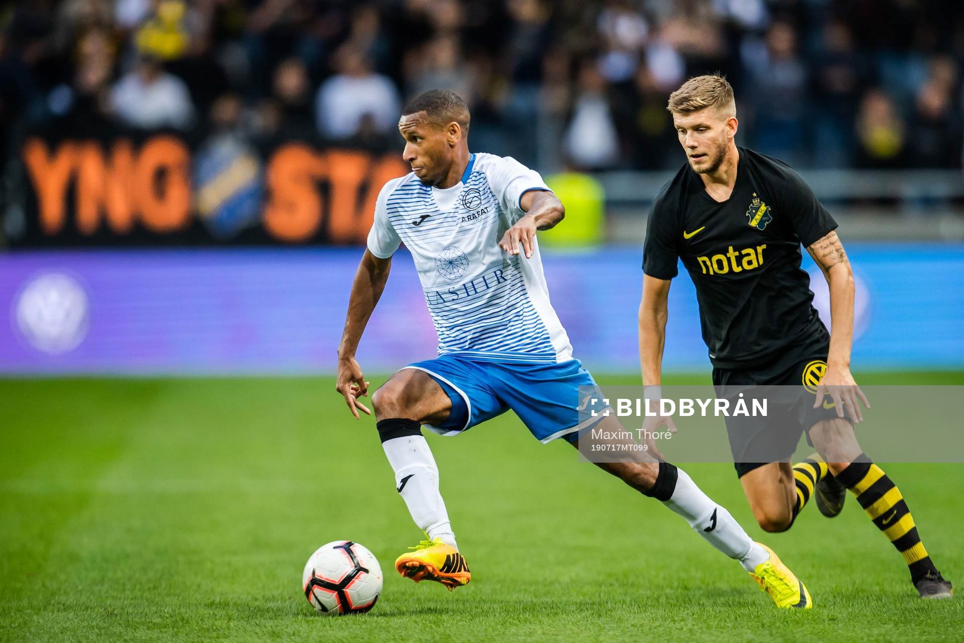 Furdjel Narsingh of Ararat-Armenia and Anton Salétros of