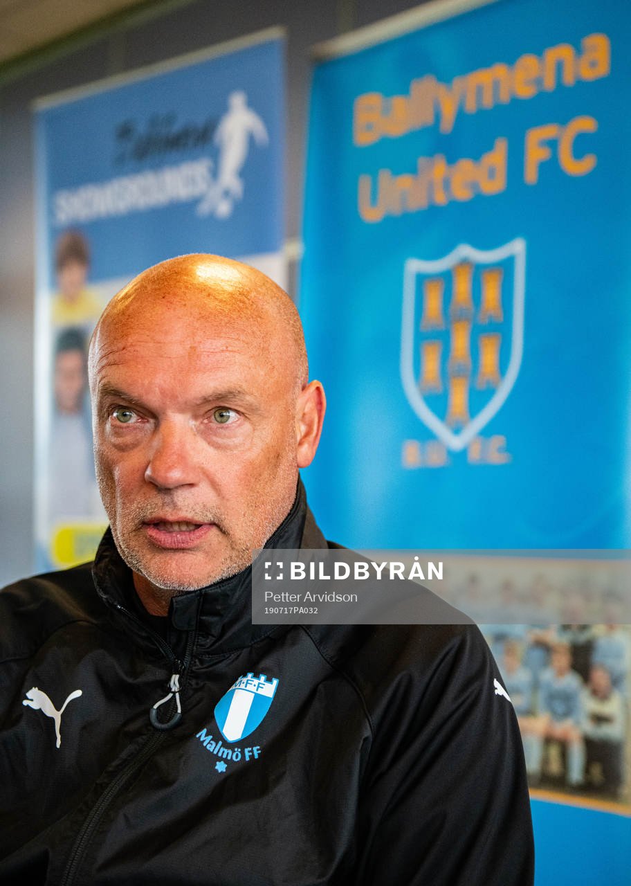 Uwe Rösler, head coach of Malmö FF