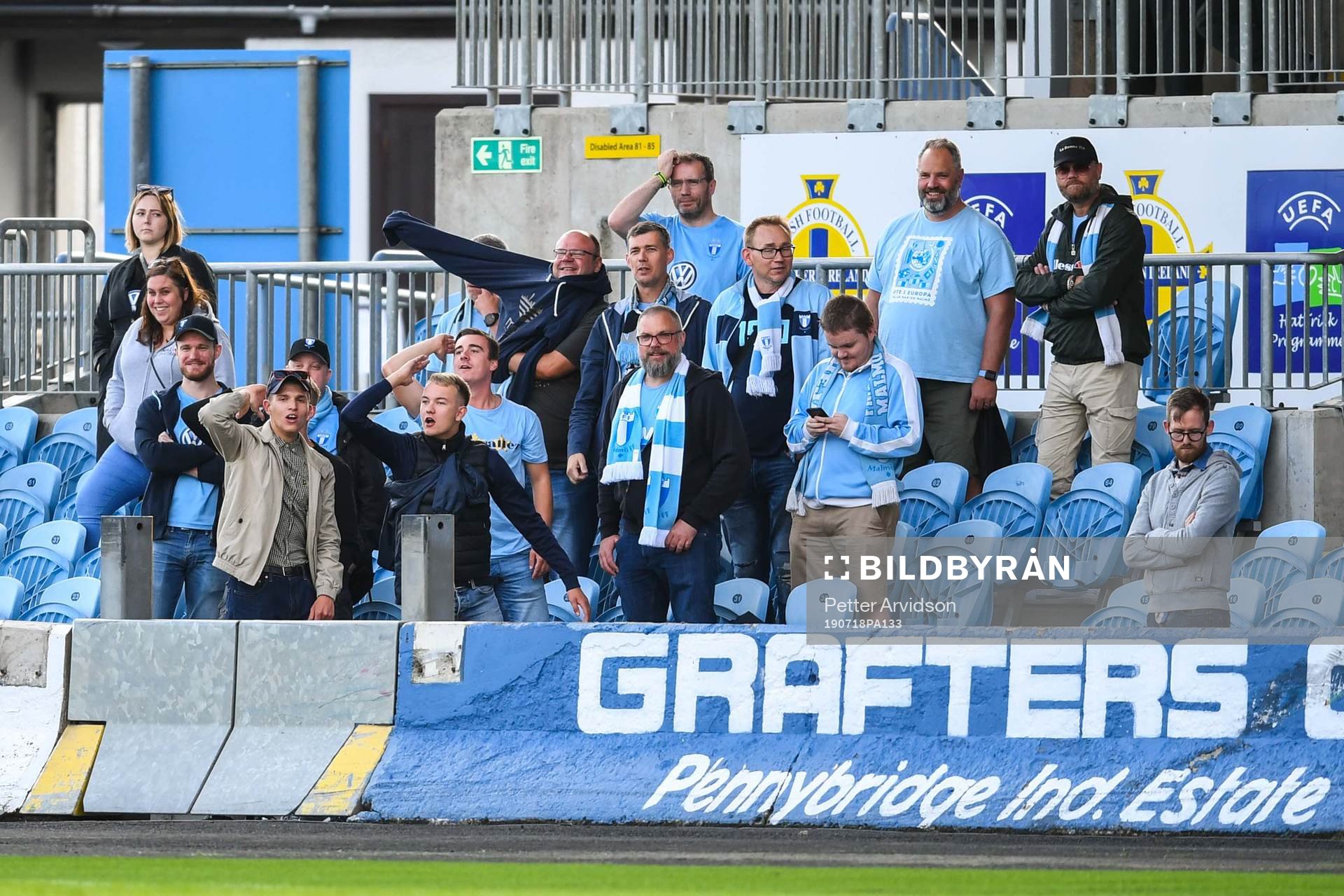 Supporters of Malmö FF