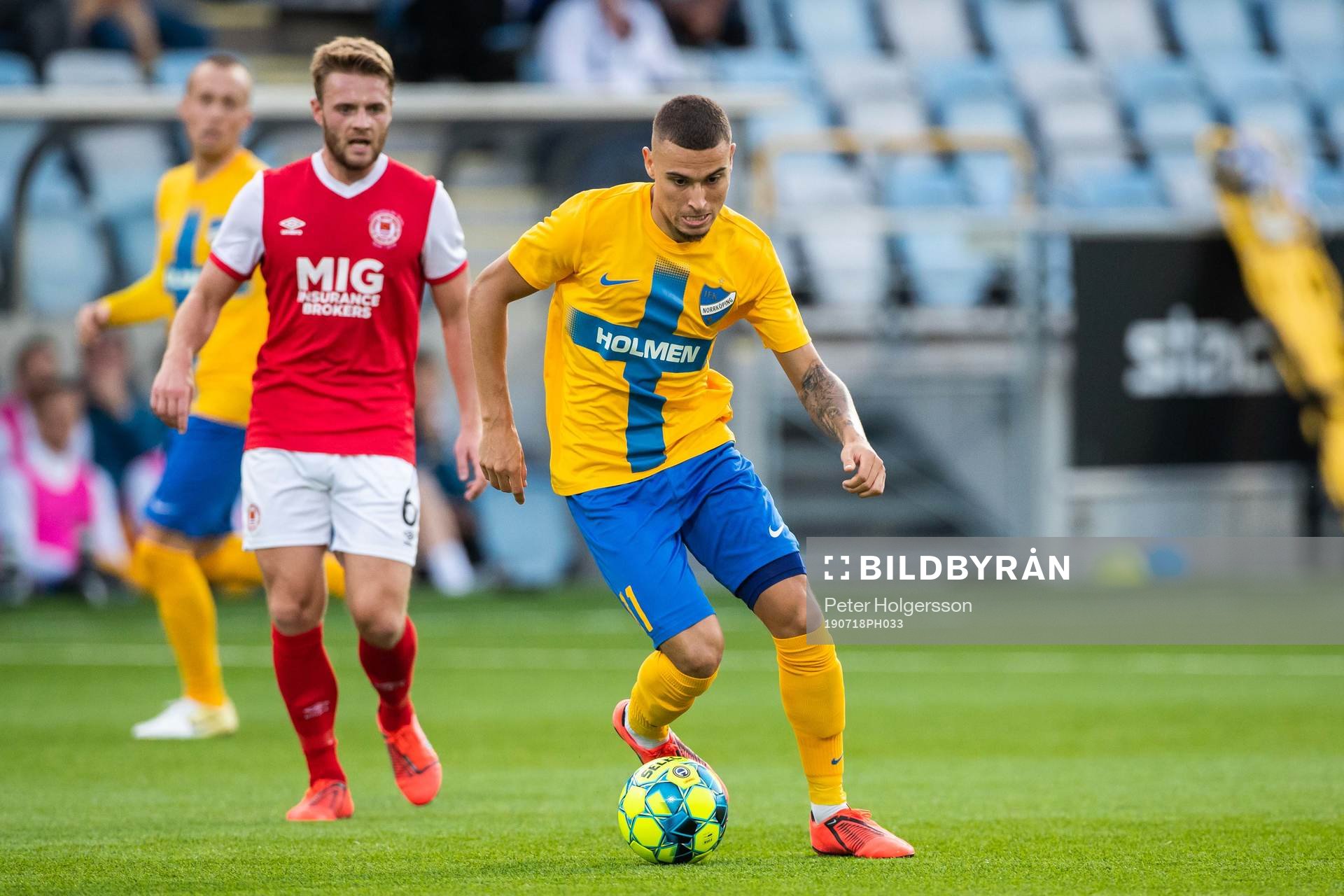 Jordan Larsson of IFK Norrköping