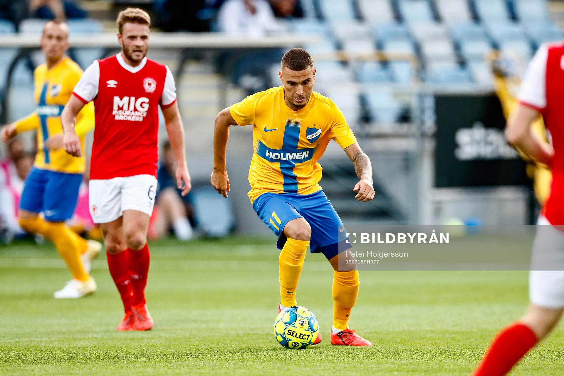 Jordan Larsson of IFK Norrköping