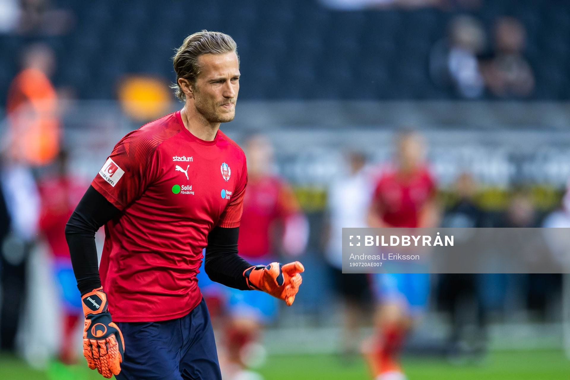 Helsingborgs målvakt Anders Lindegaard