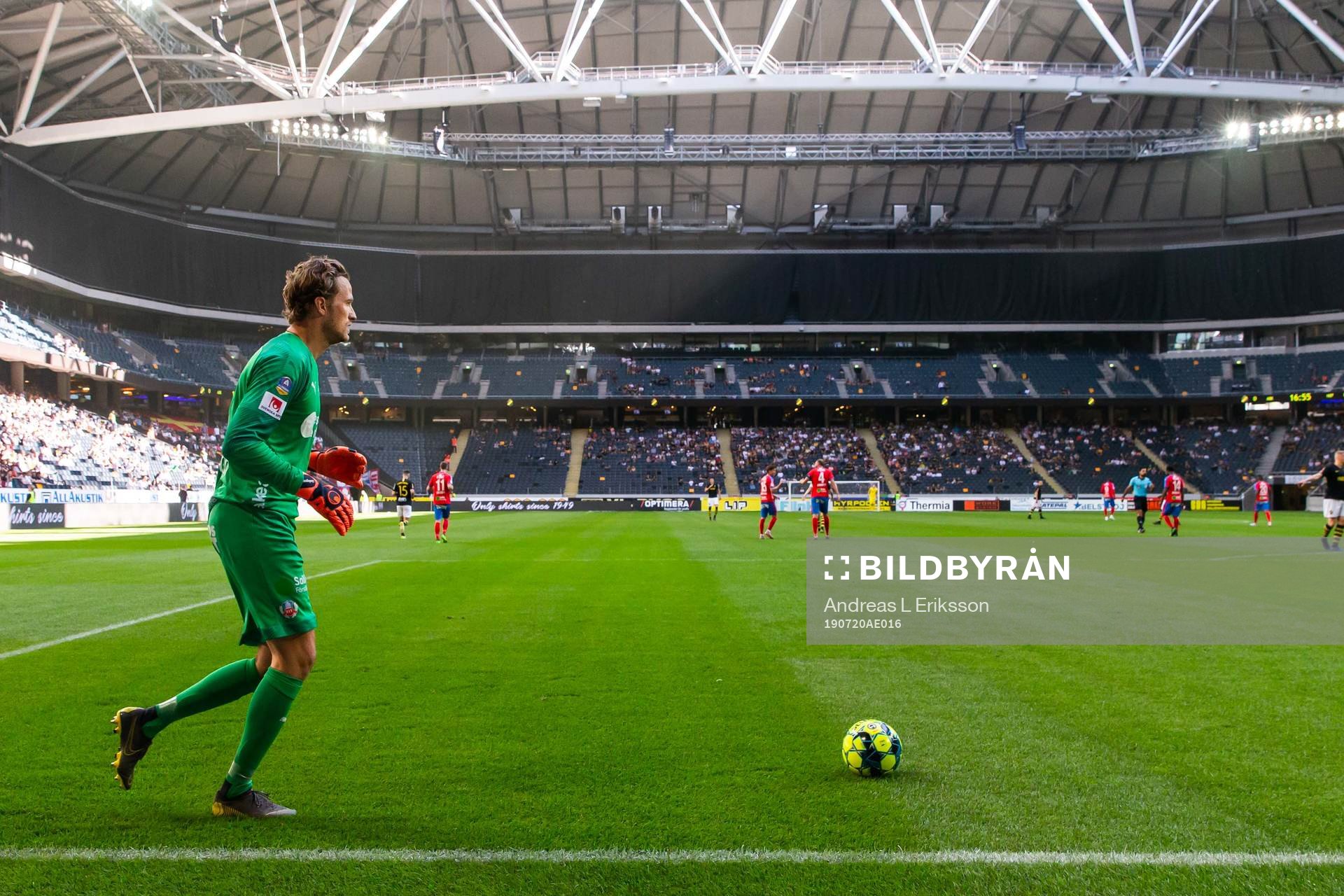 Helsingborgs målvakt Anders Lindegaard