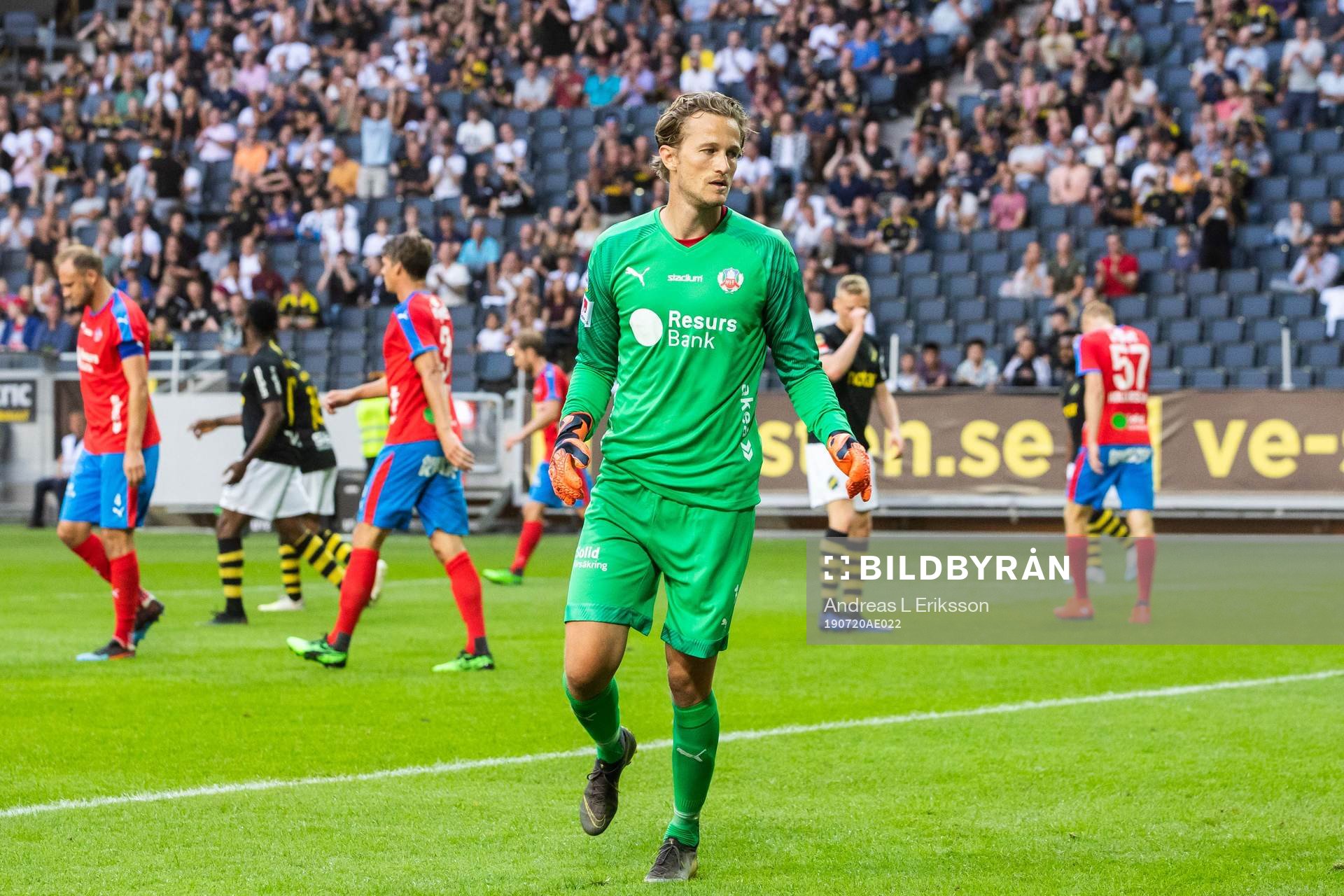 Helsingborgs målvakt Anders Lindegaard
