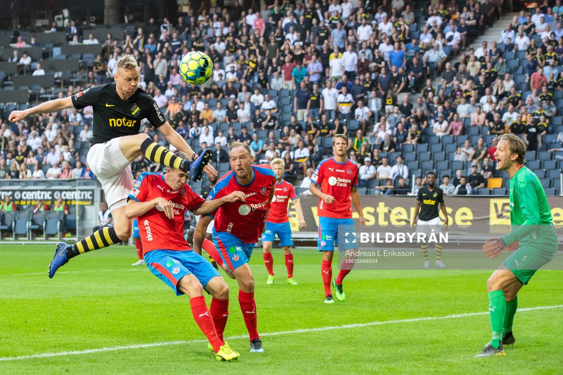 s Kolbeinn Sigthorsson mot Helsingborgs Andreas Granqvist