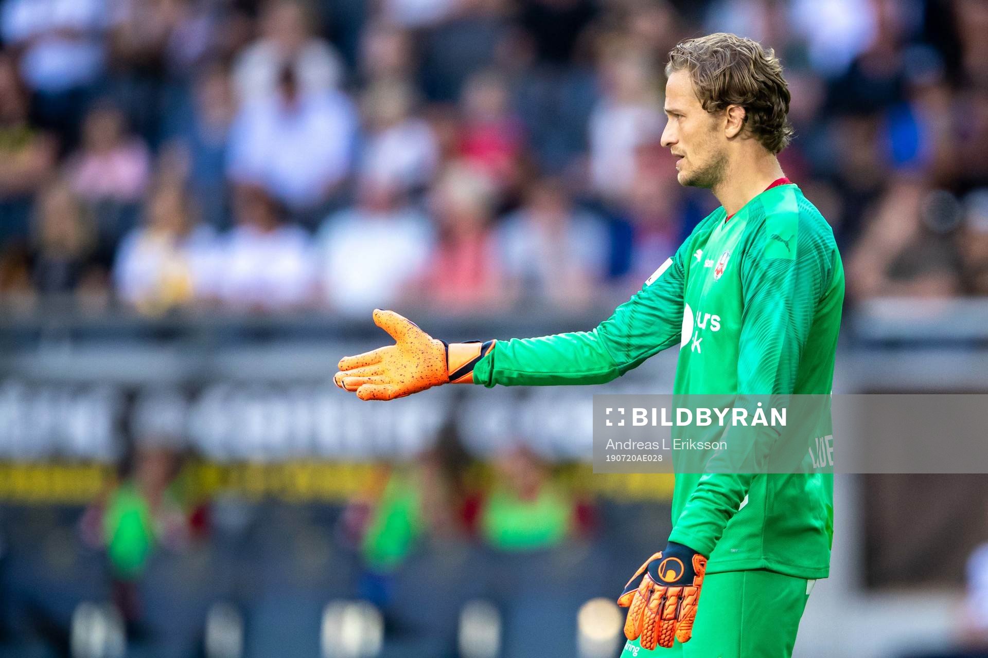 Helsingborgs målvakt Anders Lindegaard