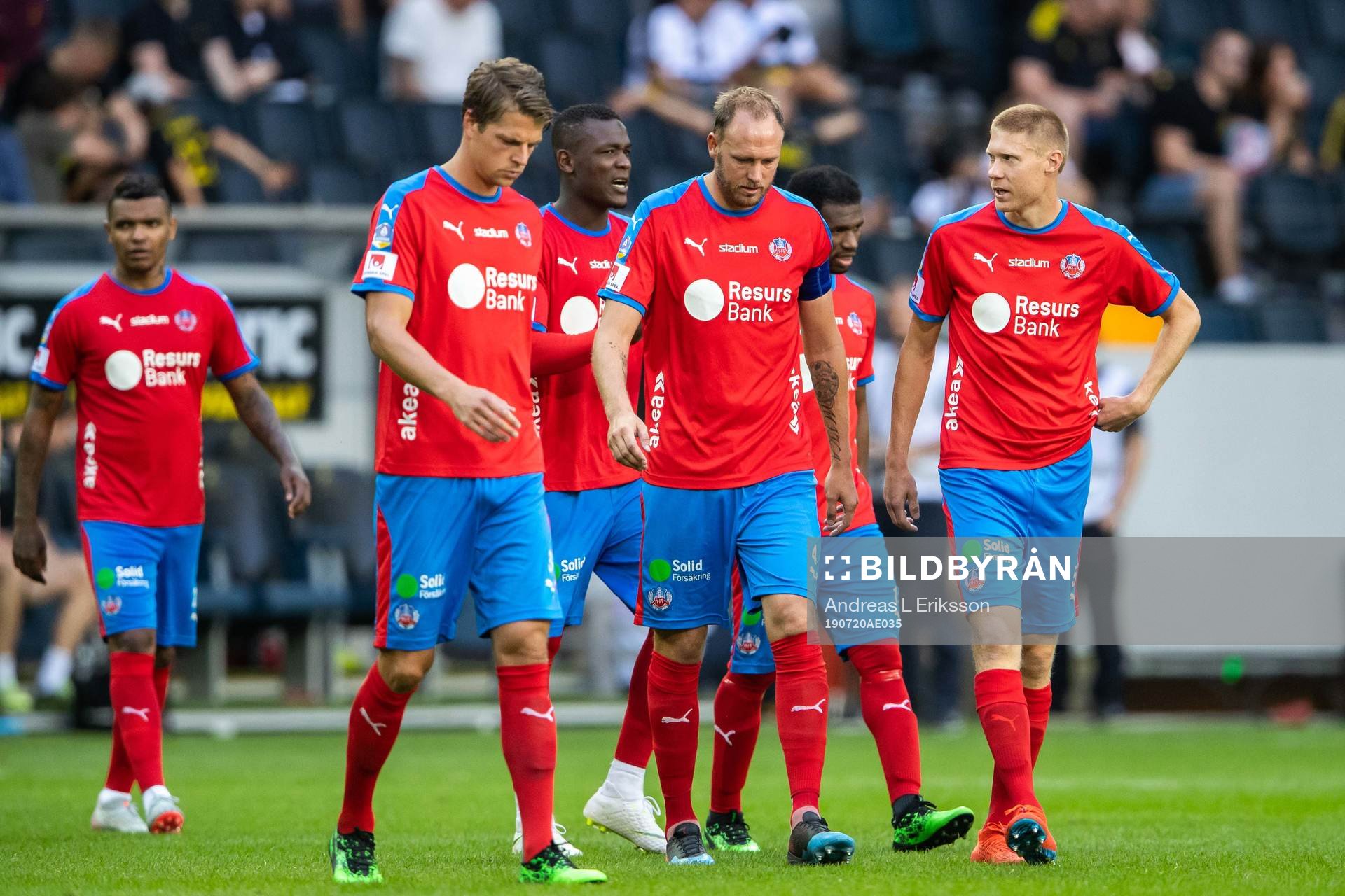 Helsingborgs Fredrik Liverstam, Andreas Granqvist och