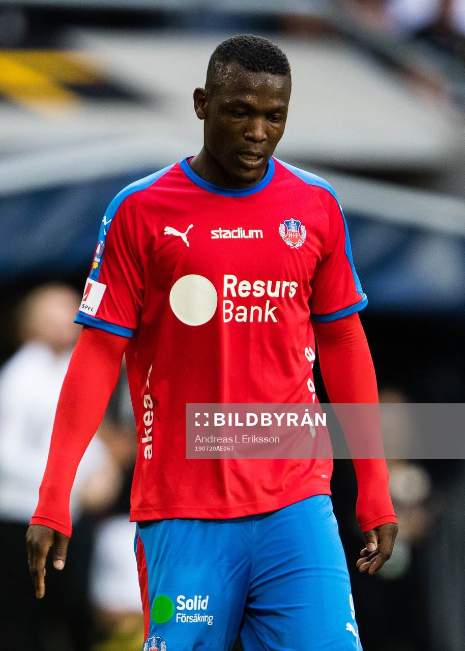 Helsingborgs Alhaji Gero deppar