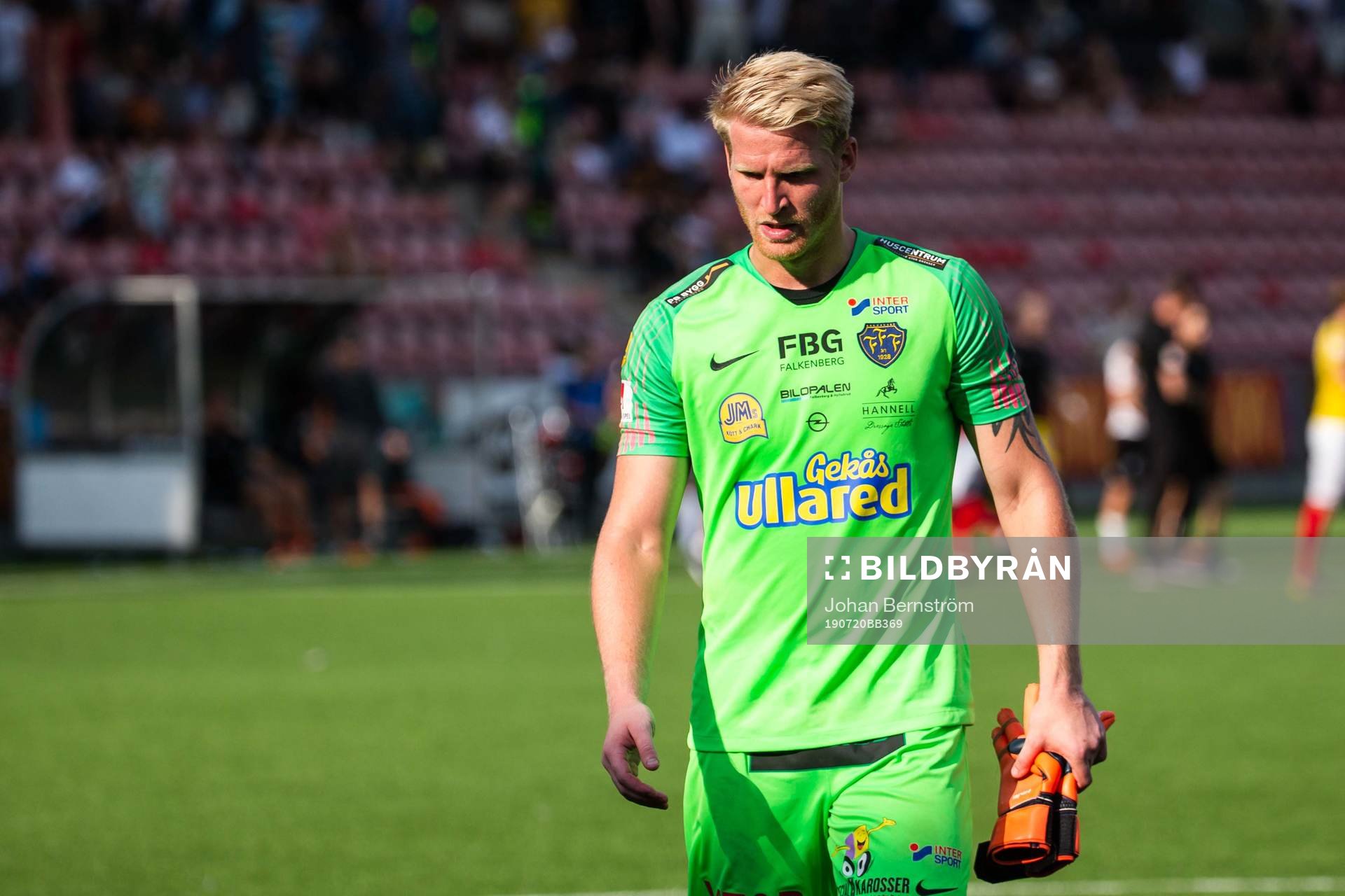 Falkenbergs depp Hampus Nilsson deppar