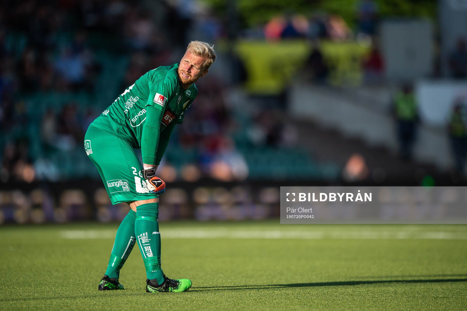 Häckens målvakt Peter Abrahamsson