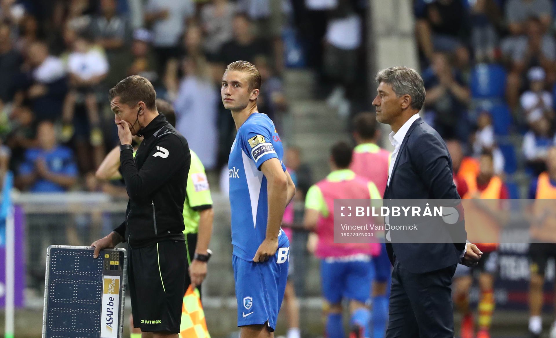 GENK, BELGIUM - JULY 20: Benjamin Nygren of Genk