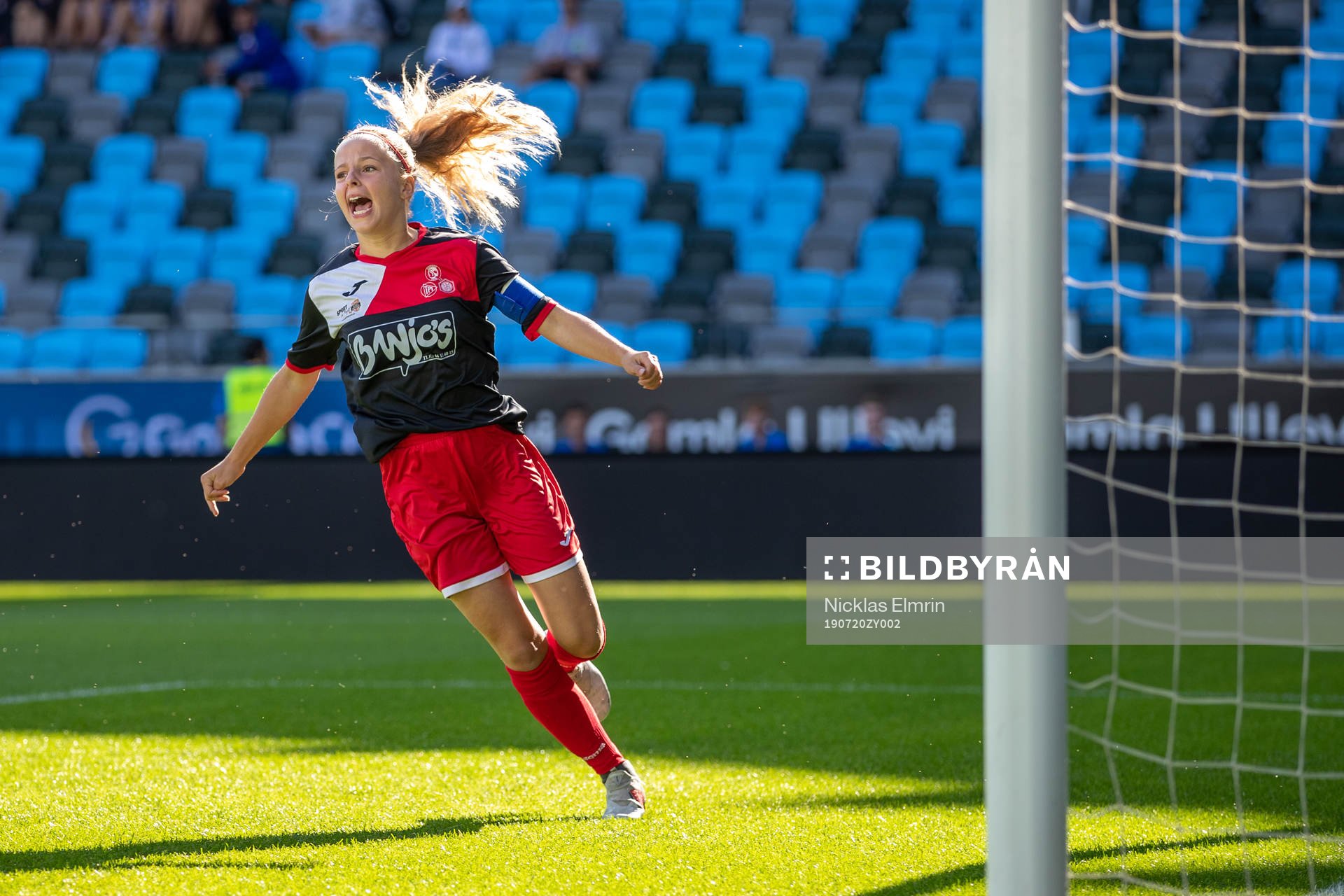 Team Odenses Camille Hoffmann gör 2-0 i finalen