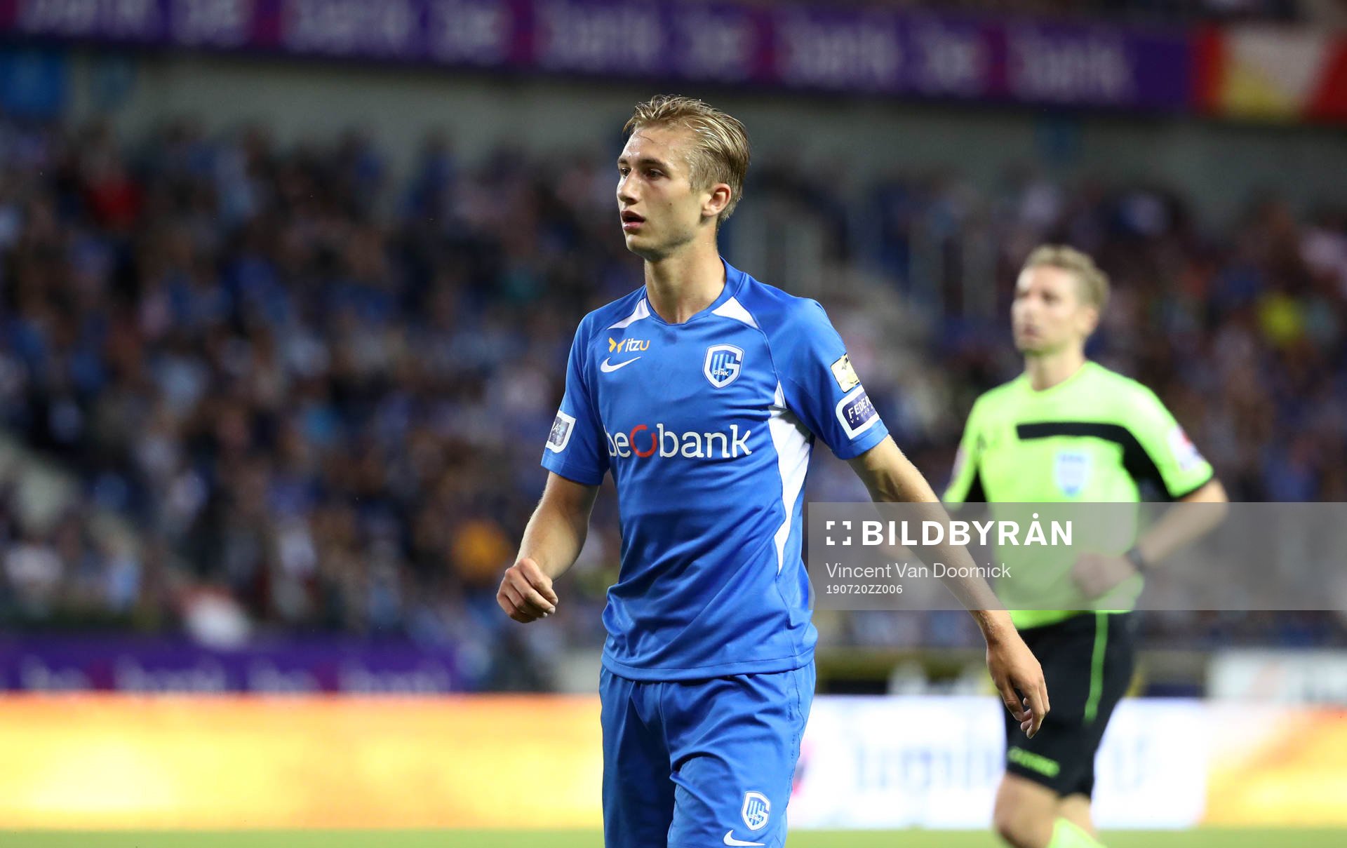 GENK, BELGIUM - JULY 20: Benjamin Nygren of Genk