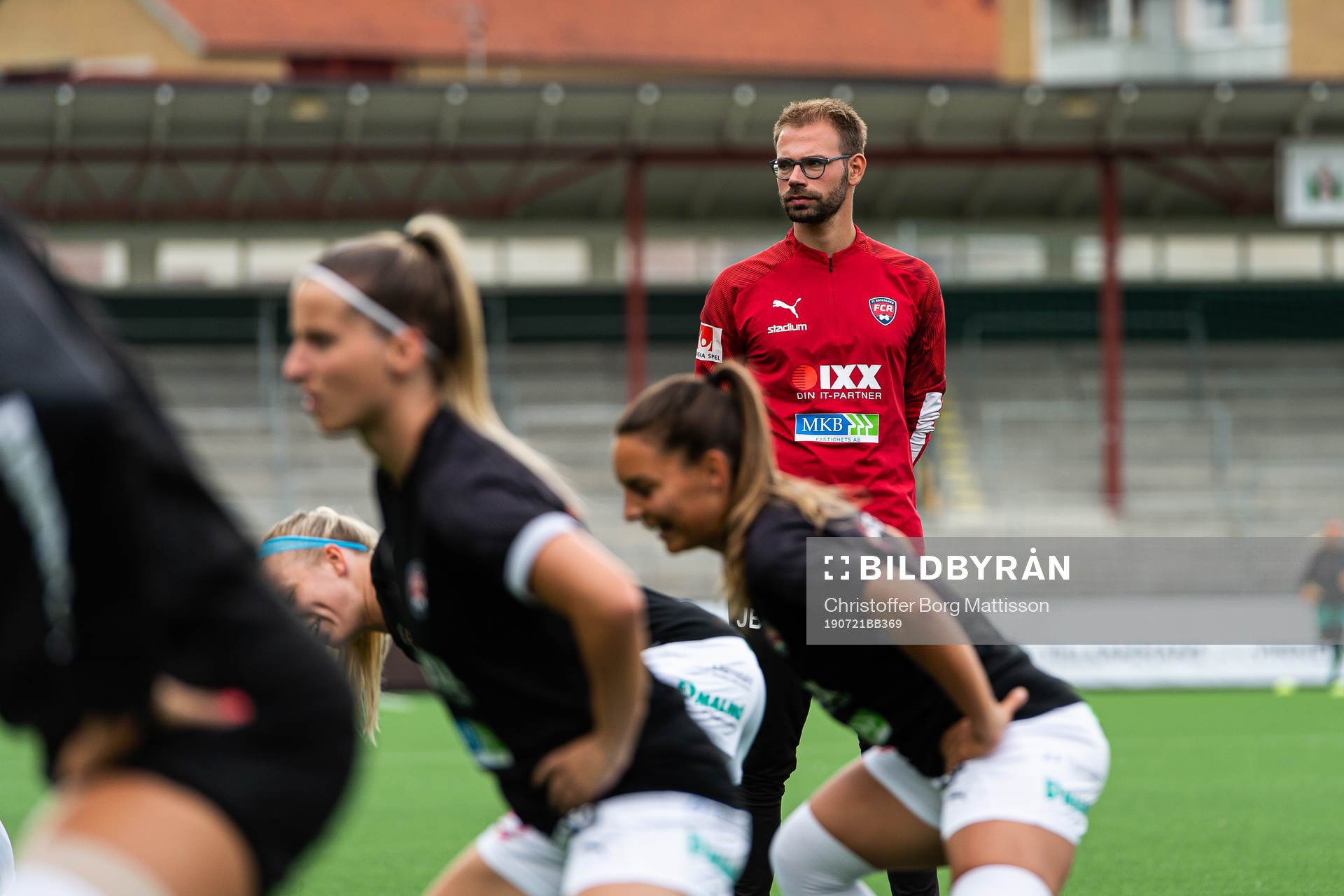 Rosengårds tränare Jonathan Bartling