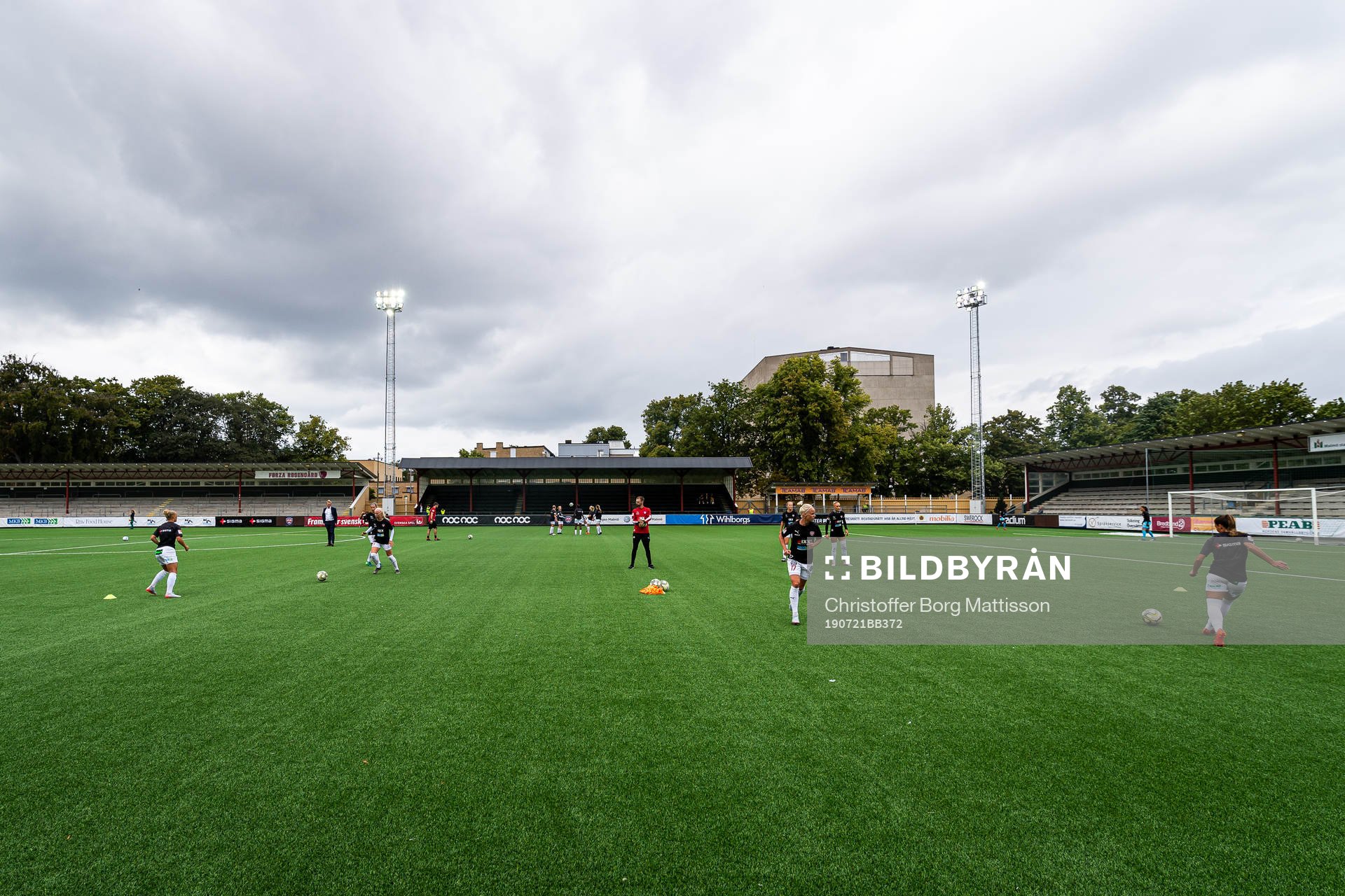 Generell vy över Malmö IP