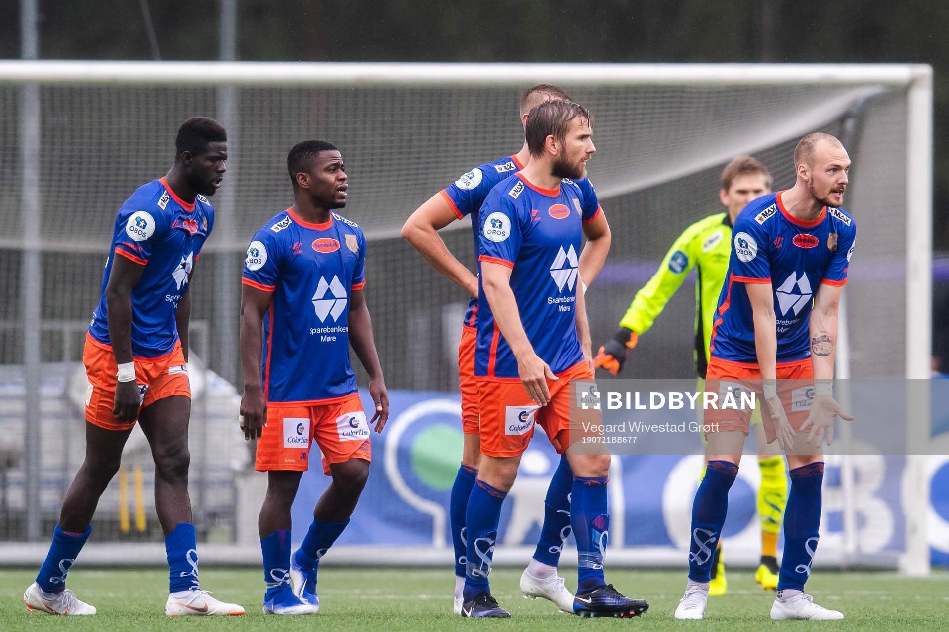 Pape Habib Gueye, Izunna Uzochukwu, Oddbjørn Lie and Aron