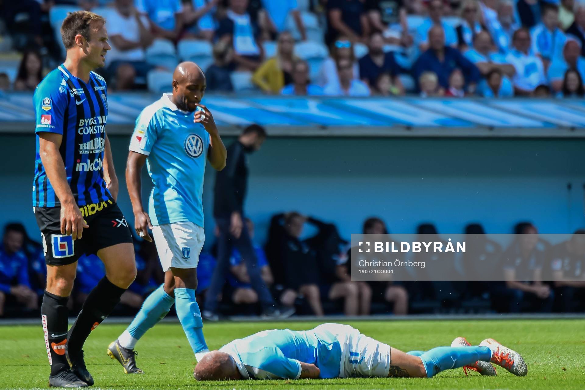 Malmö FFs Guillermo Molins har ont