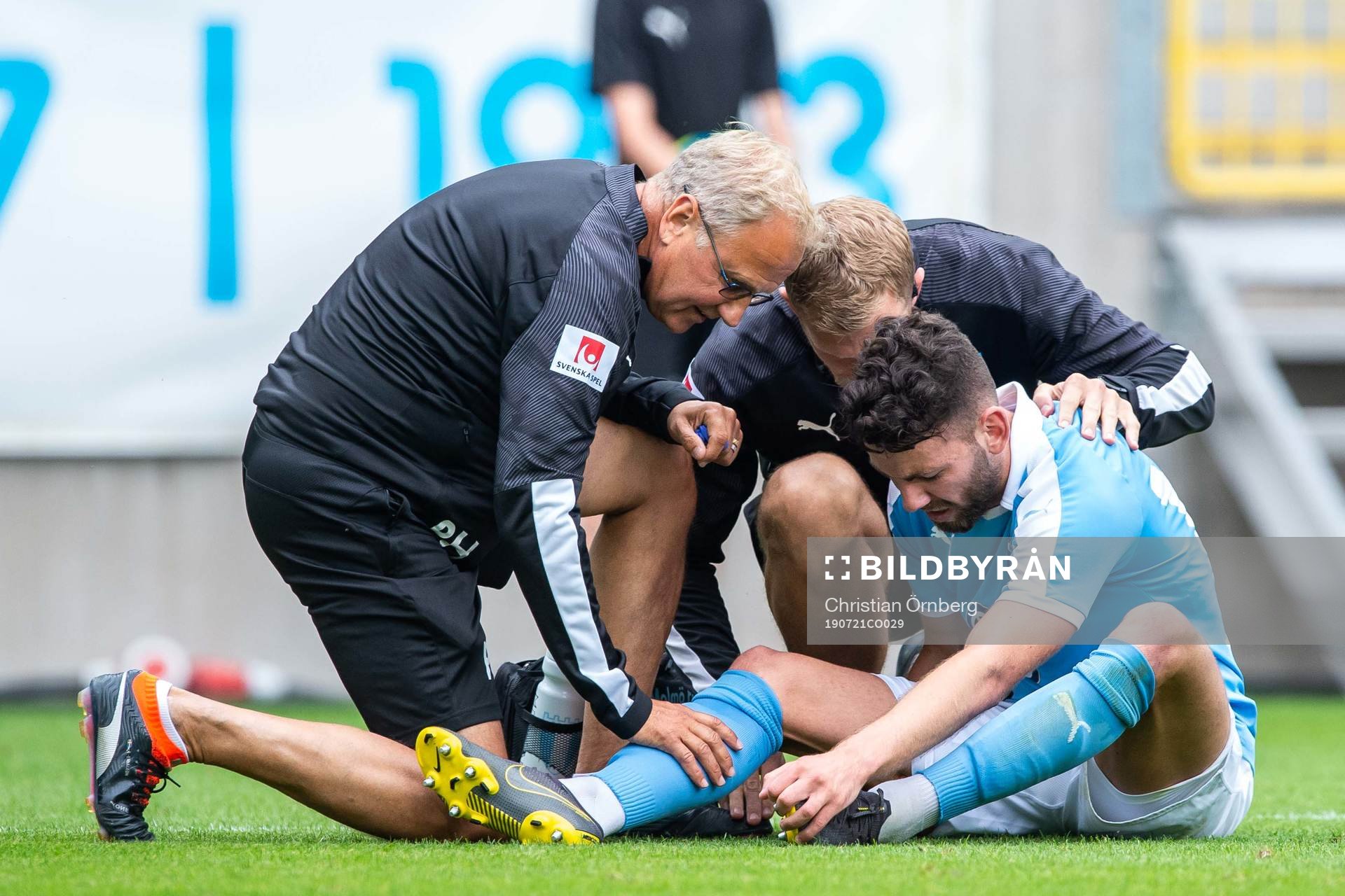 Malmö FFs Erdal Rakip har ont