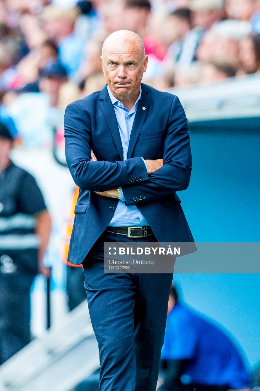 Malmö FFs tränare Uwe Rösler deppar