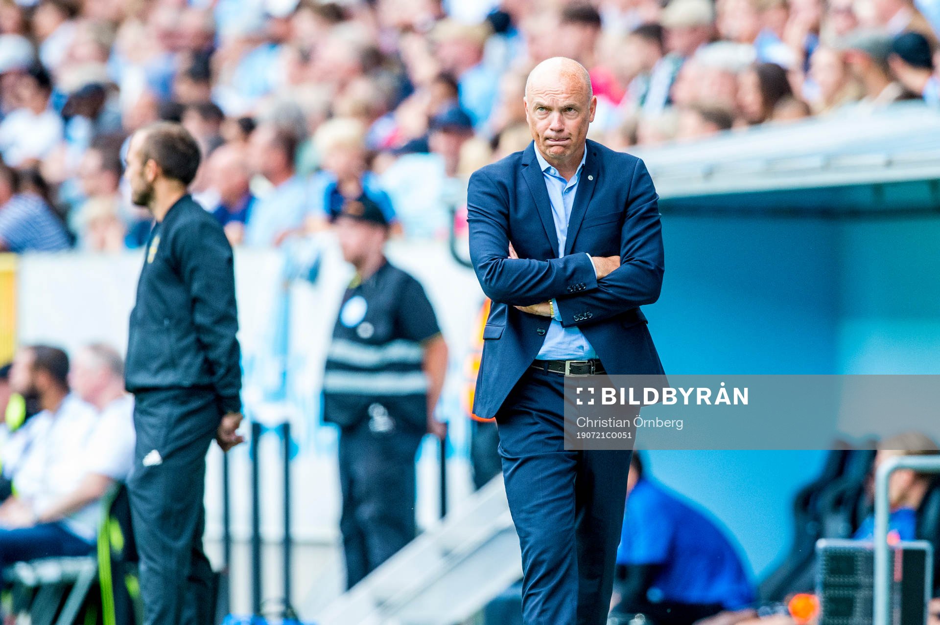 Malmö FFs tränare Uwe Rösler deppar