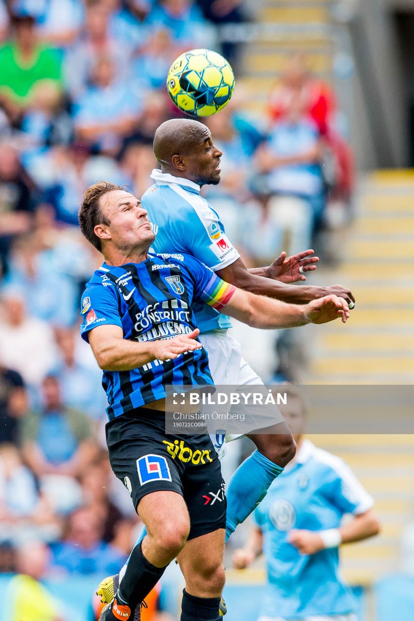 Sirius Niklas Busch Thor mot Malmö FFs Fouad Bachirou