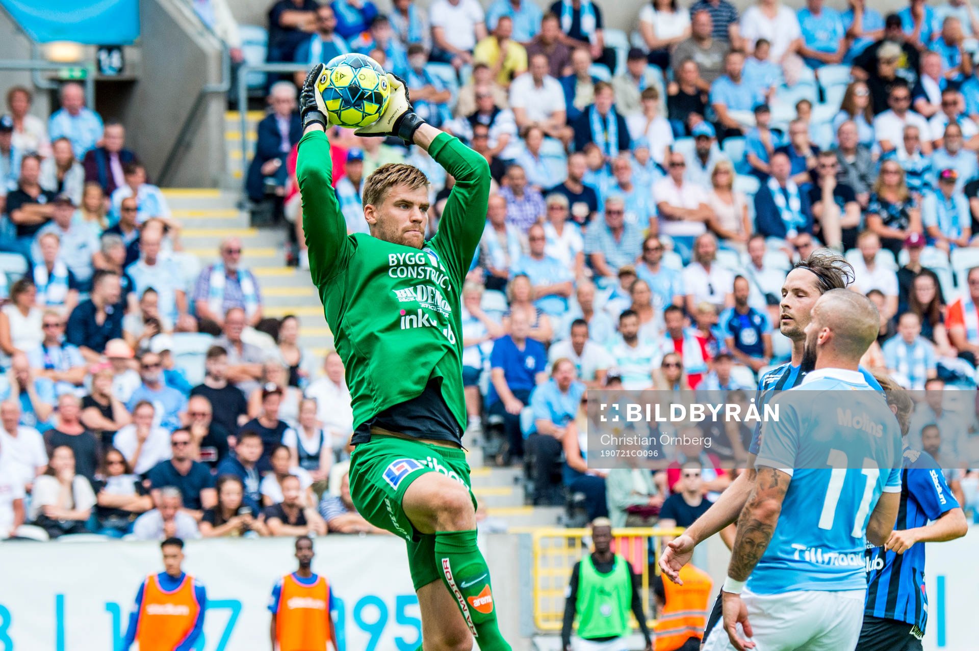 Sirius målvakt Lukas Jonsson