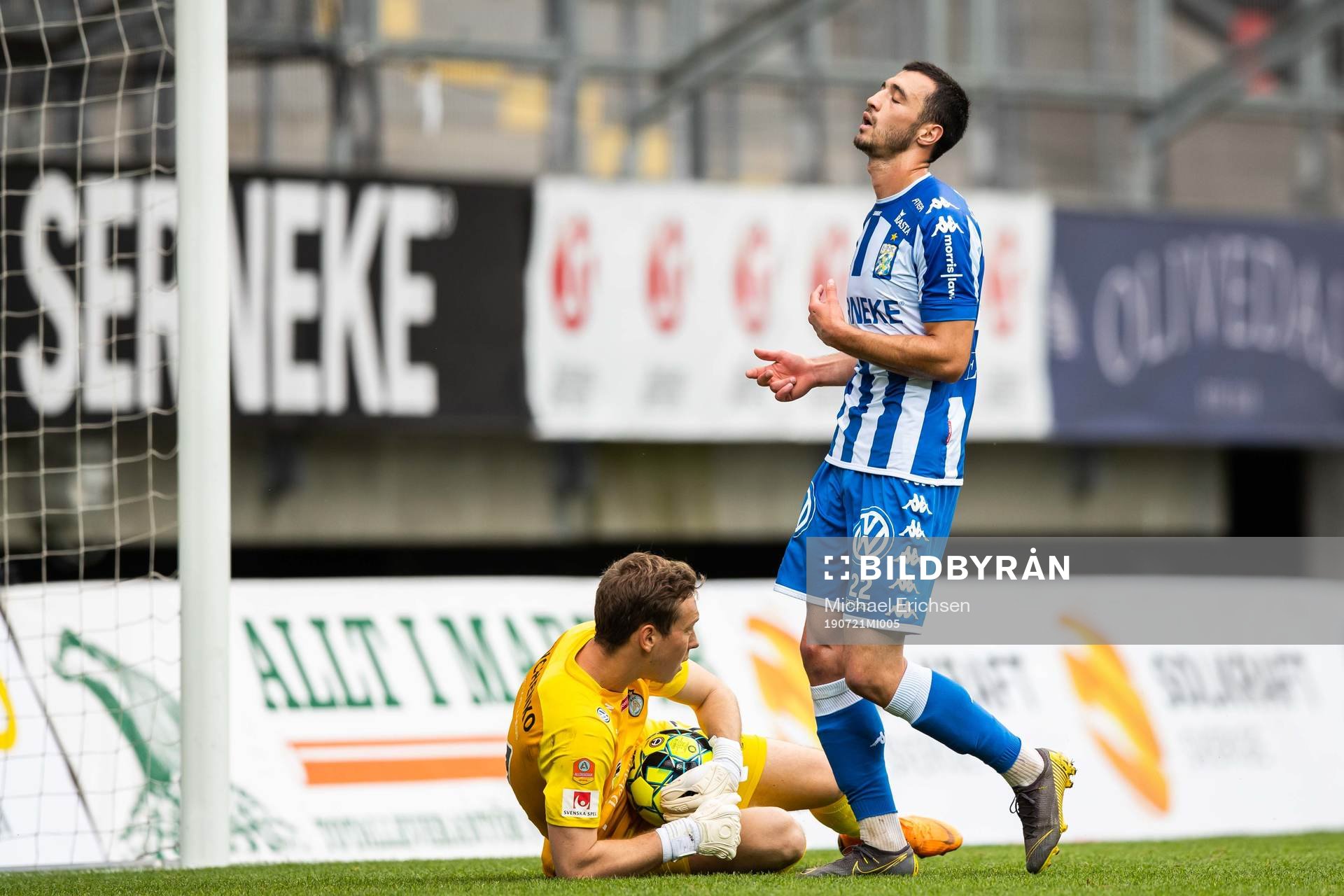 IFK Göteborgs Giorgi Kharaishvili deppar
