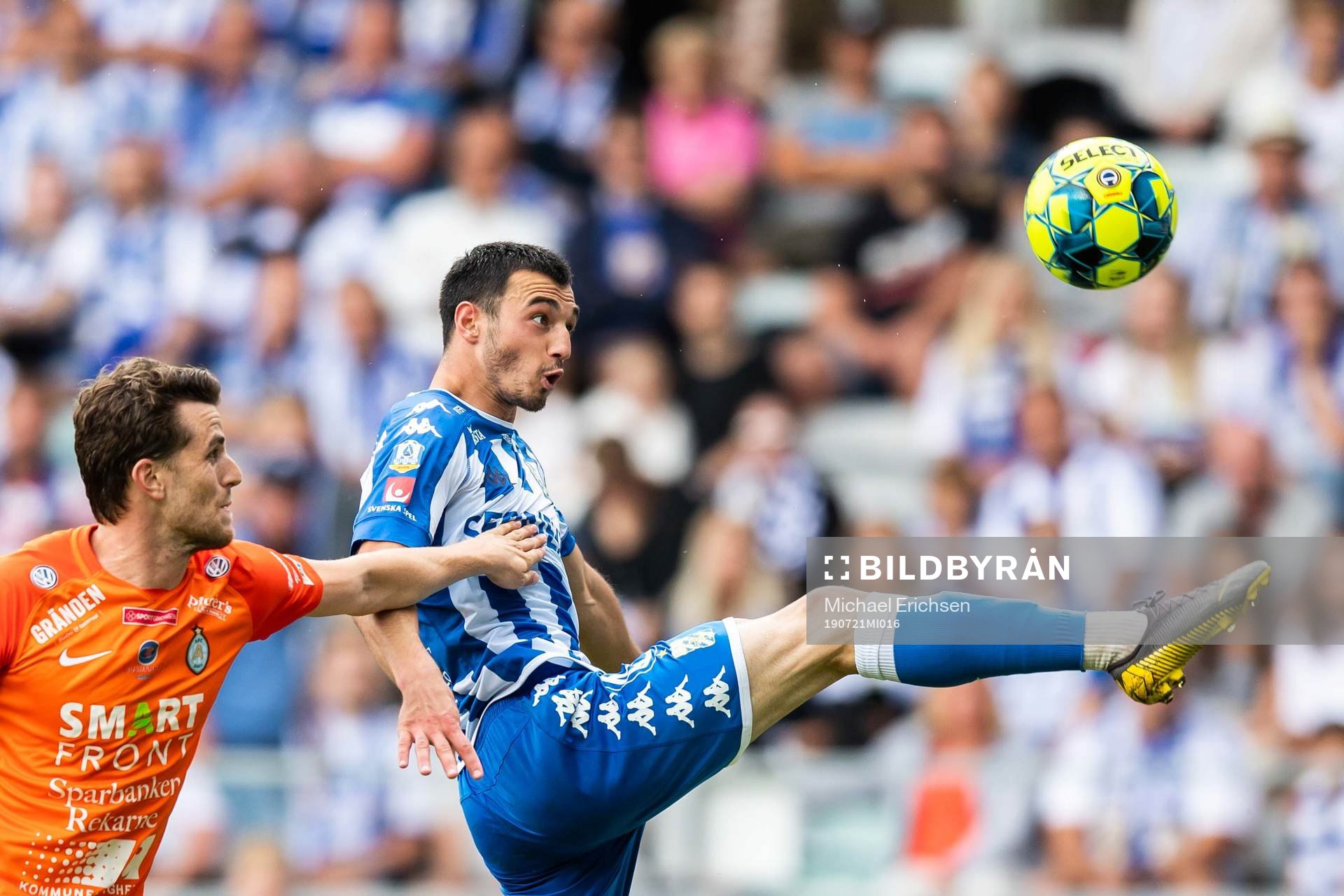 IFK Göteborgs Giorgi Kharaishvili och AFC Eskilstunas
