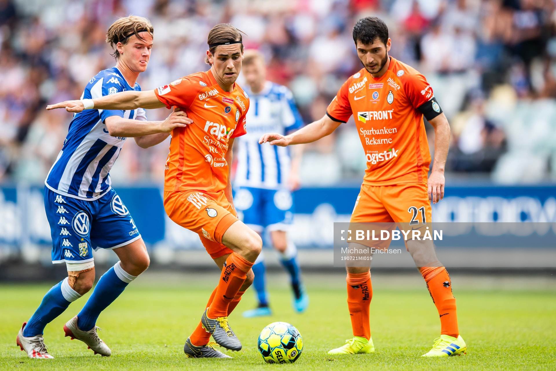 IFK Göteborgs August Erlingmark mot AFC Eskilstunas AFC