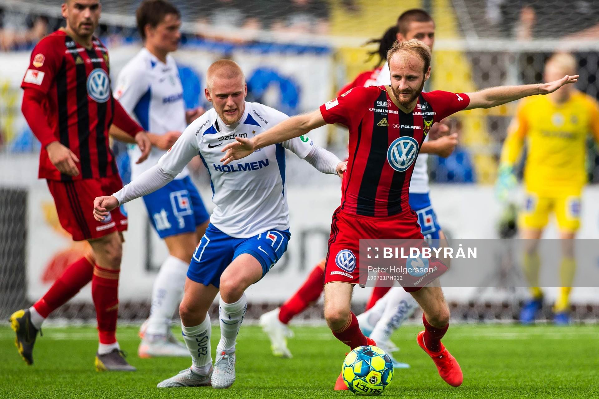 IFK Norrköpings Kalle Holmberg och Östersunds Curtis