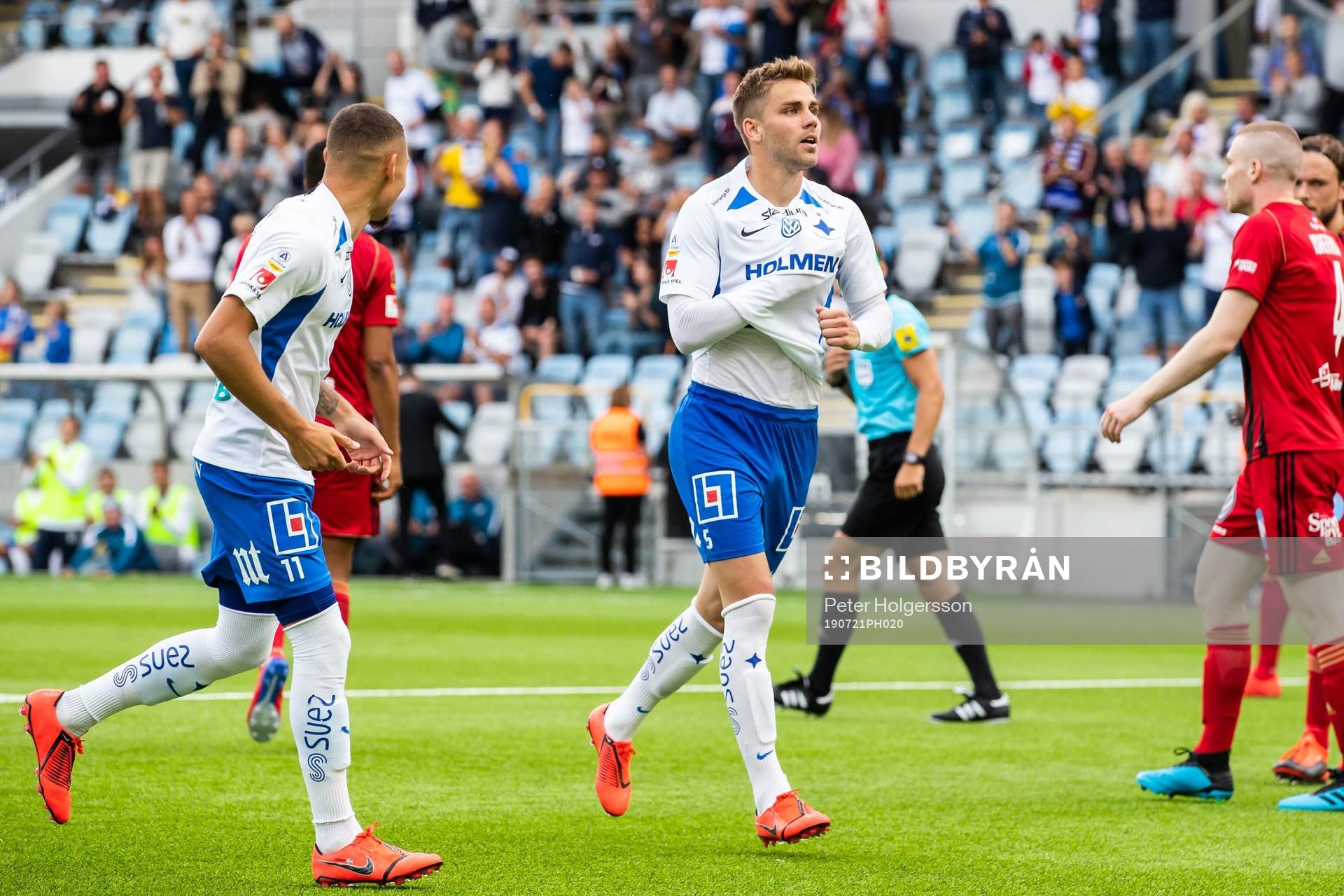 IFK Norrköpings Christoffer Nyman jublar