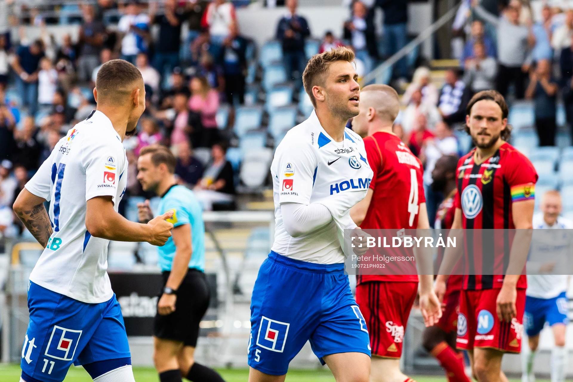 IFK Norrköpings Christoffer Nyman jublar