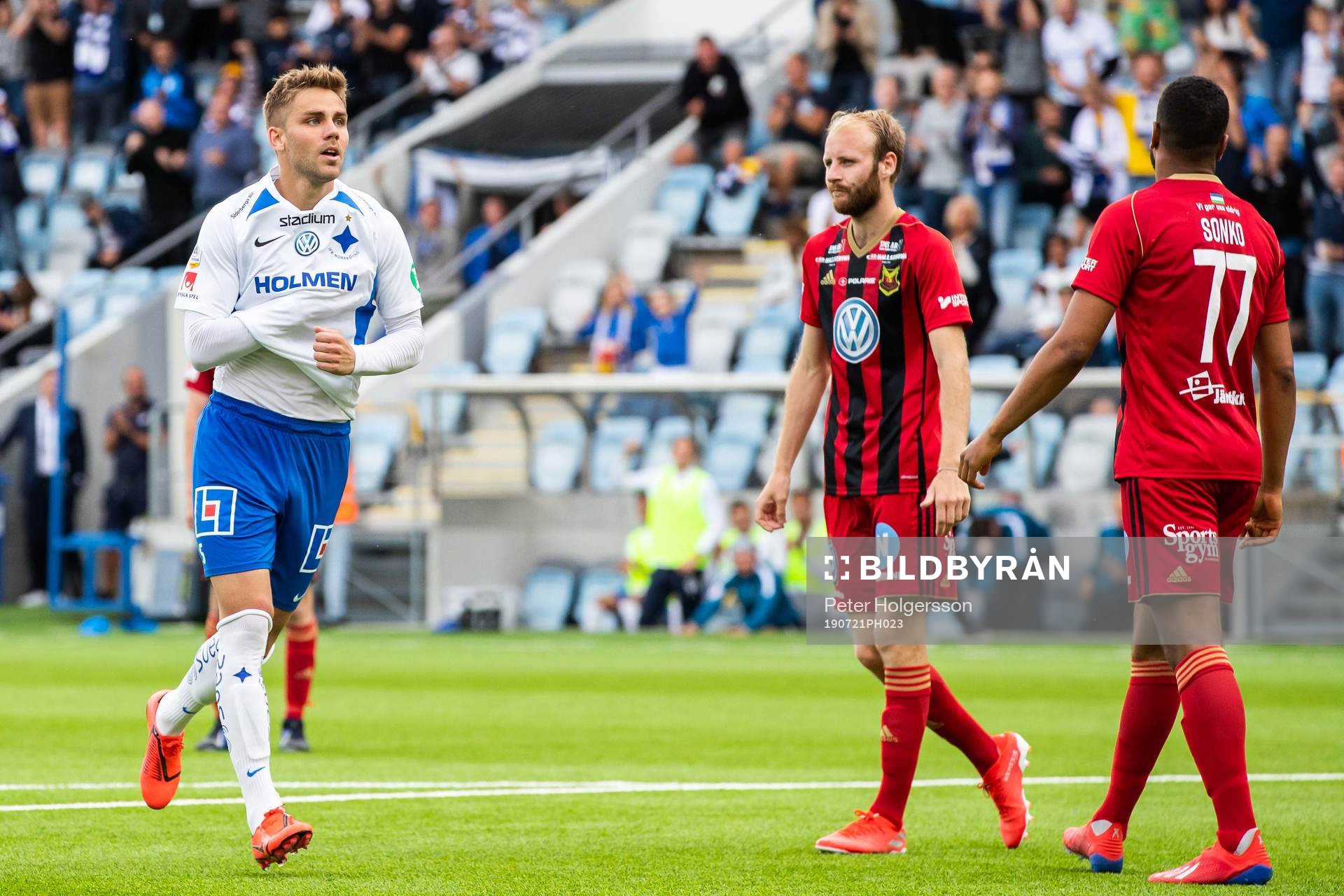IFK Norrköpings Christoffer Nyman jublar
