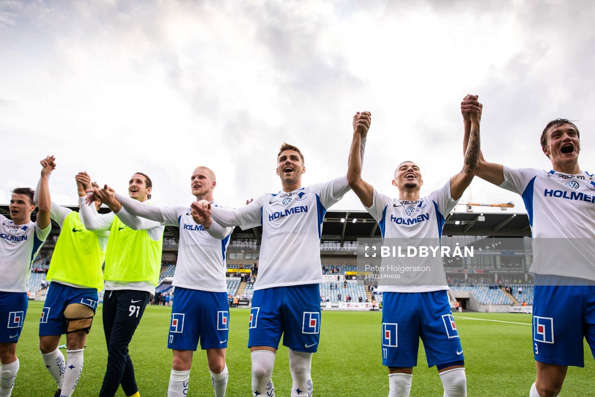 IFK Norrköpings Kalle Holmberg, Christoffer Nyman och