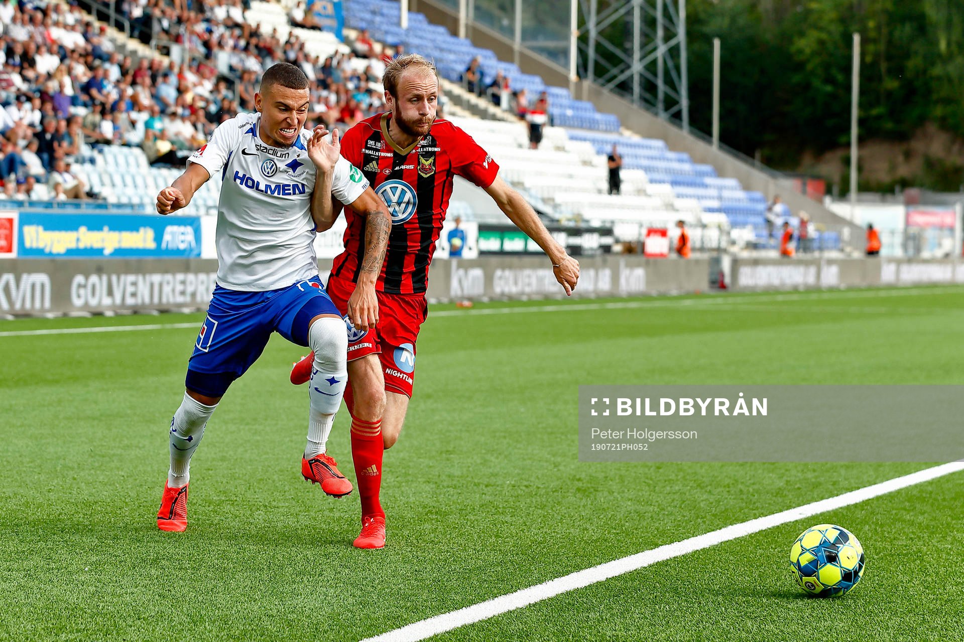 IFK Norrköpings Jordan Larsson och Östersunds Curtis