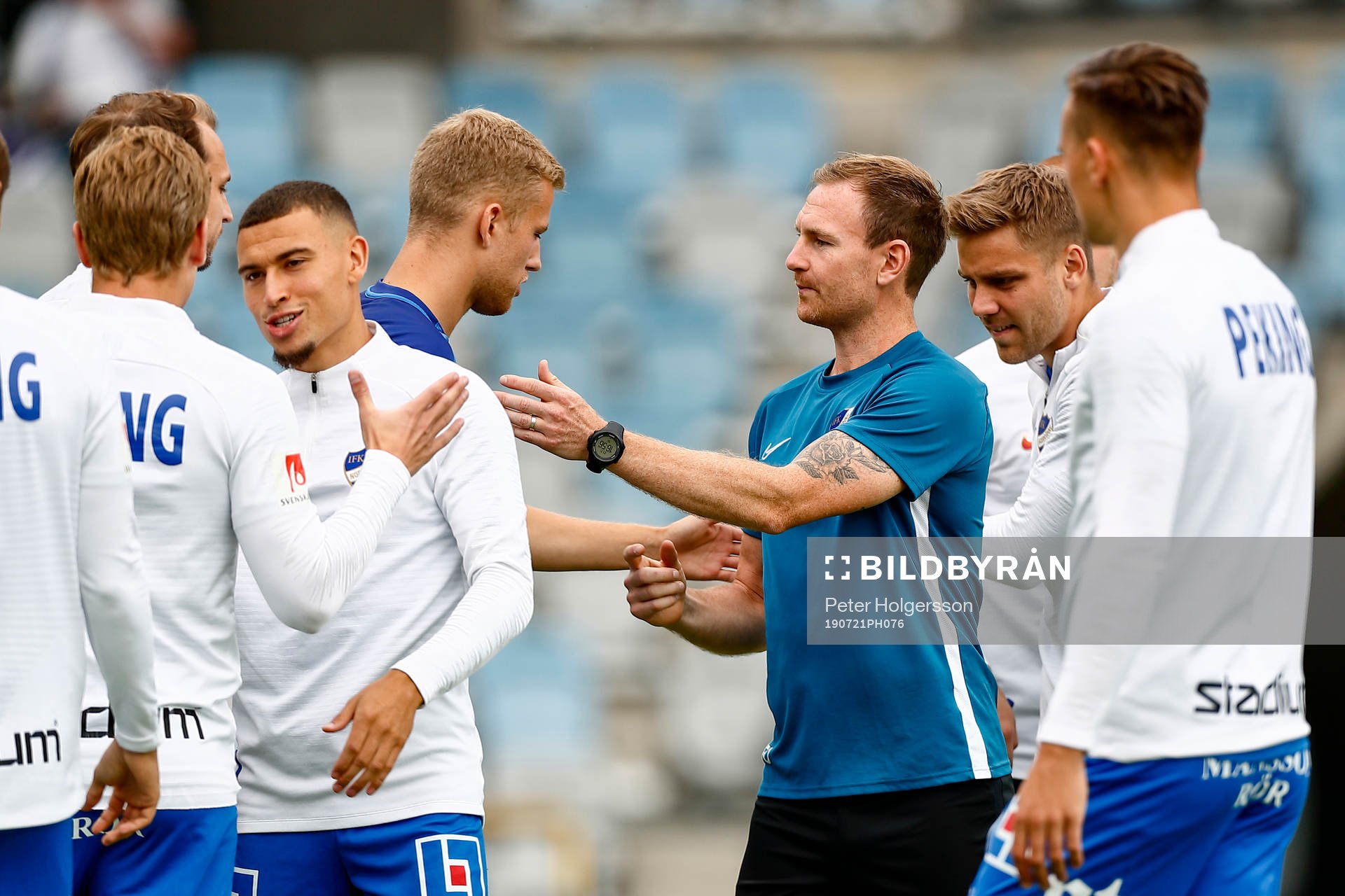 IFK Norrköpings fystränare Marcus Falk-Olander