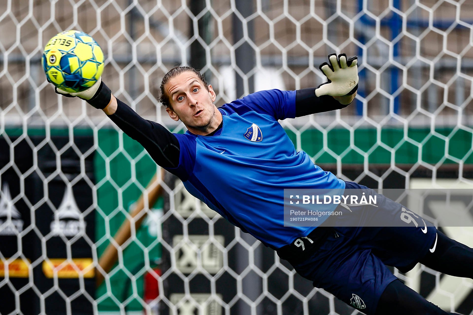 IFK Norrköpings målvakt David Mitov Nilsson