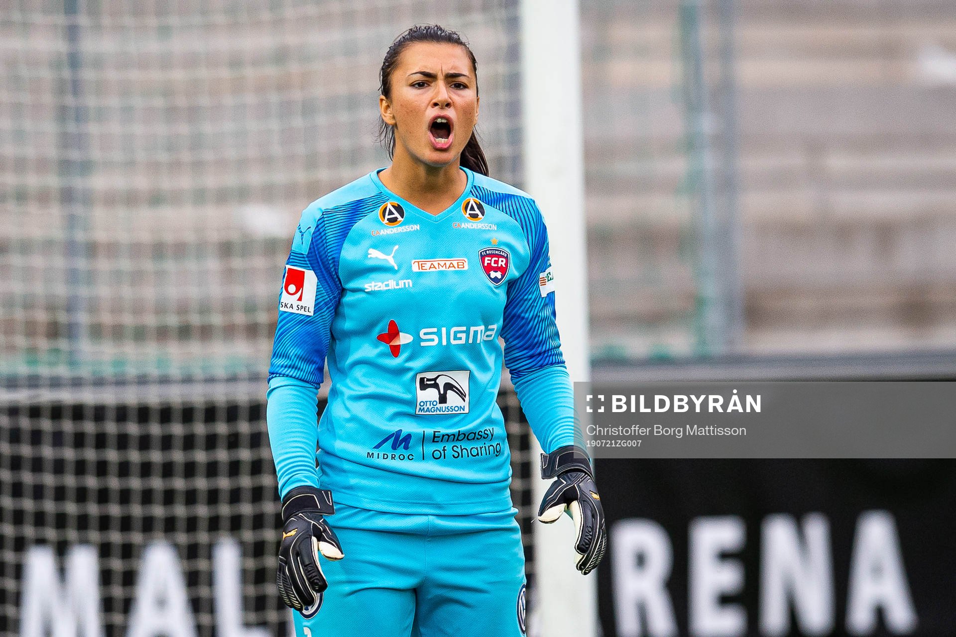 Rosengårds målvakt Zecira Musovic