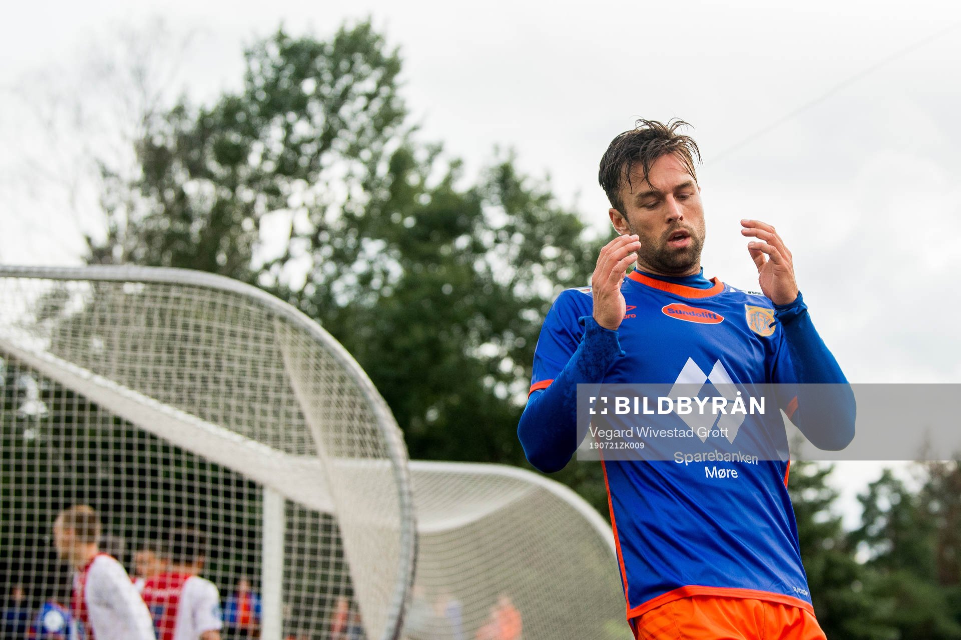 Kaj Ramsteijn of KFUM reacts