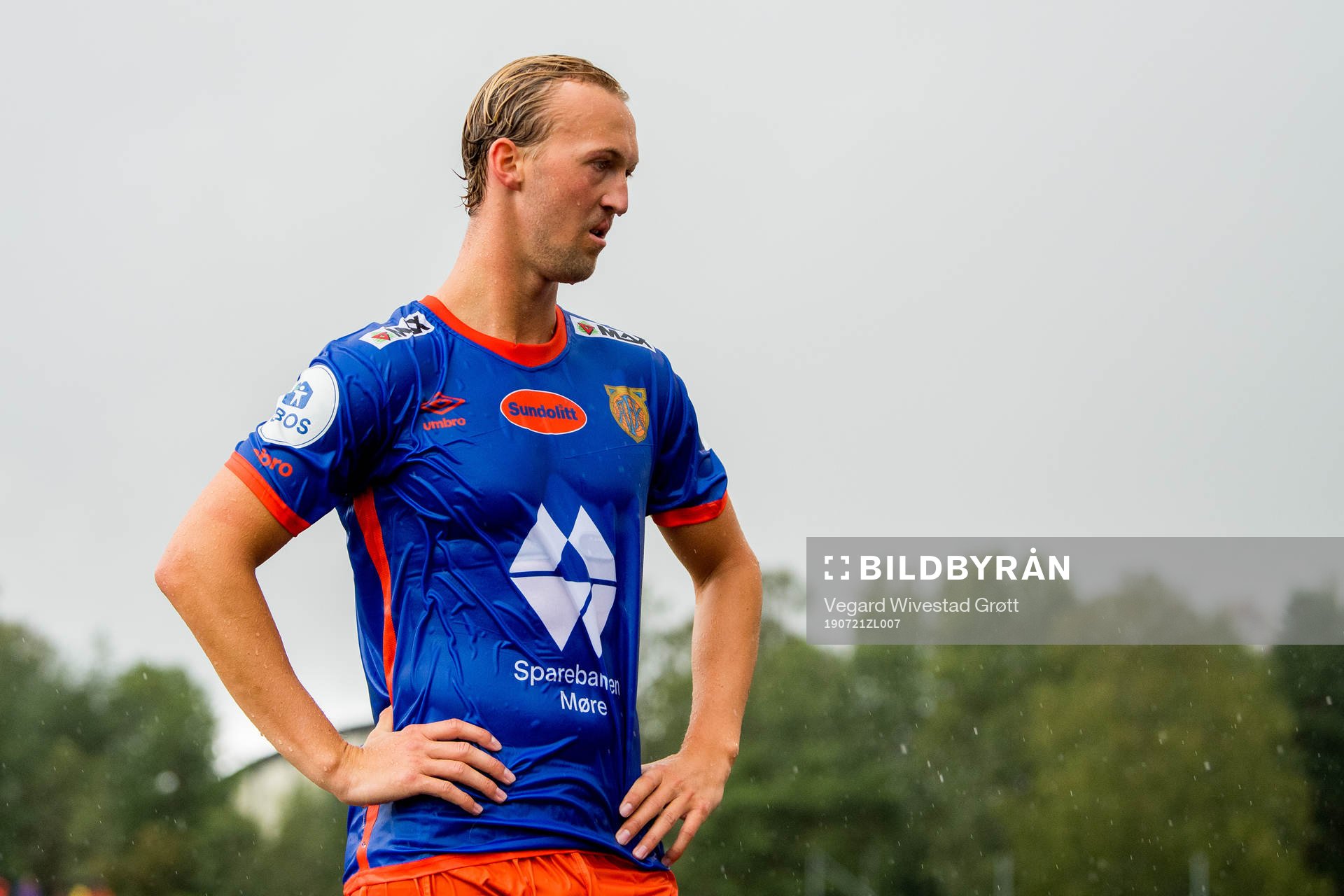 Jørgen Hatlehol of Aalesund at half time
